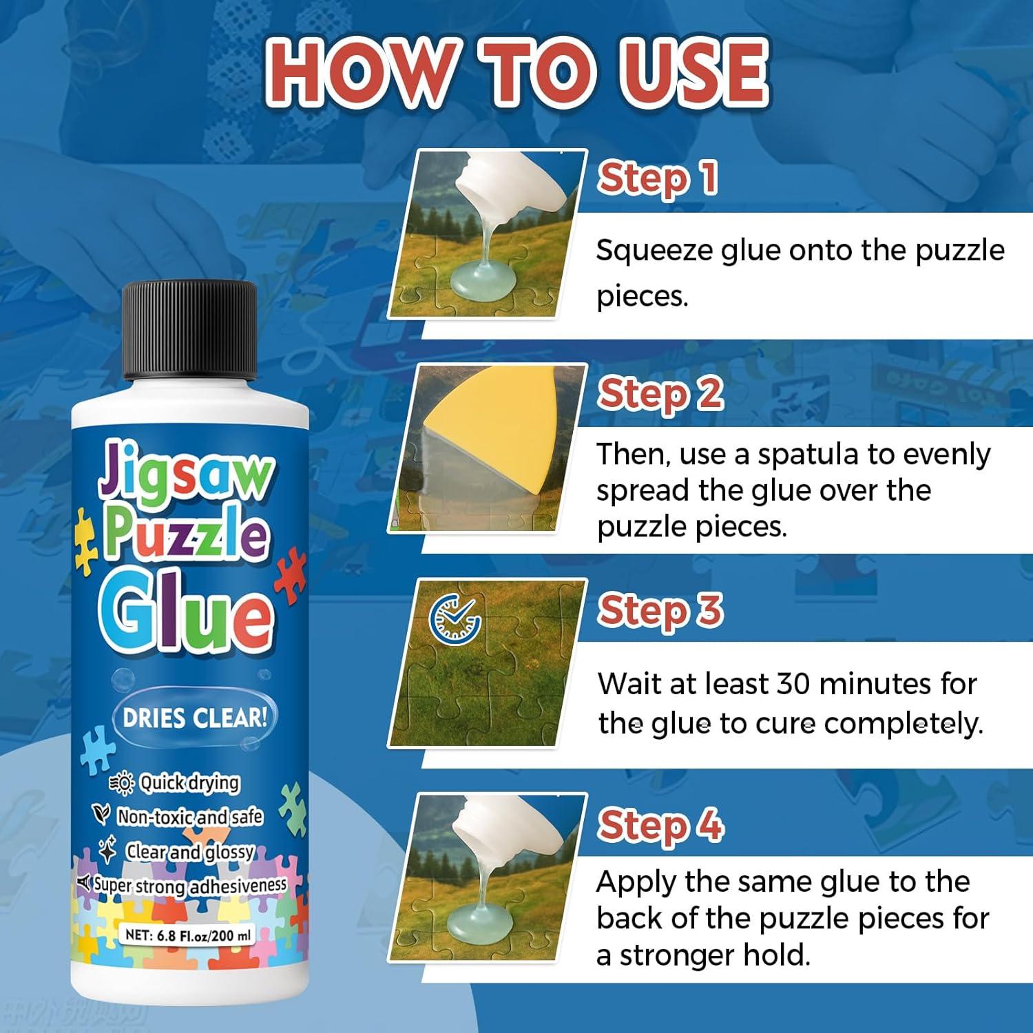 Pegamento para Rompecabezas Mosconly 200ML Secado Rápido