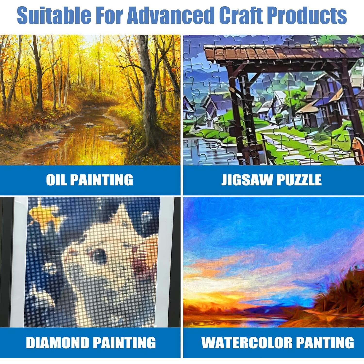 Pegamento para Rompecabezas OOTDART 250ml Transparente Brillante