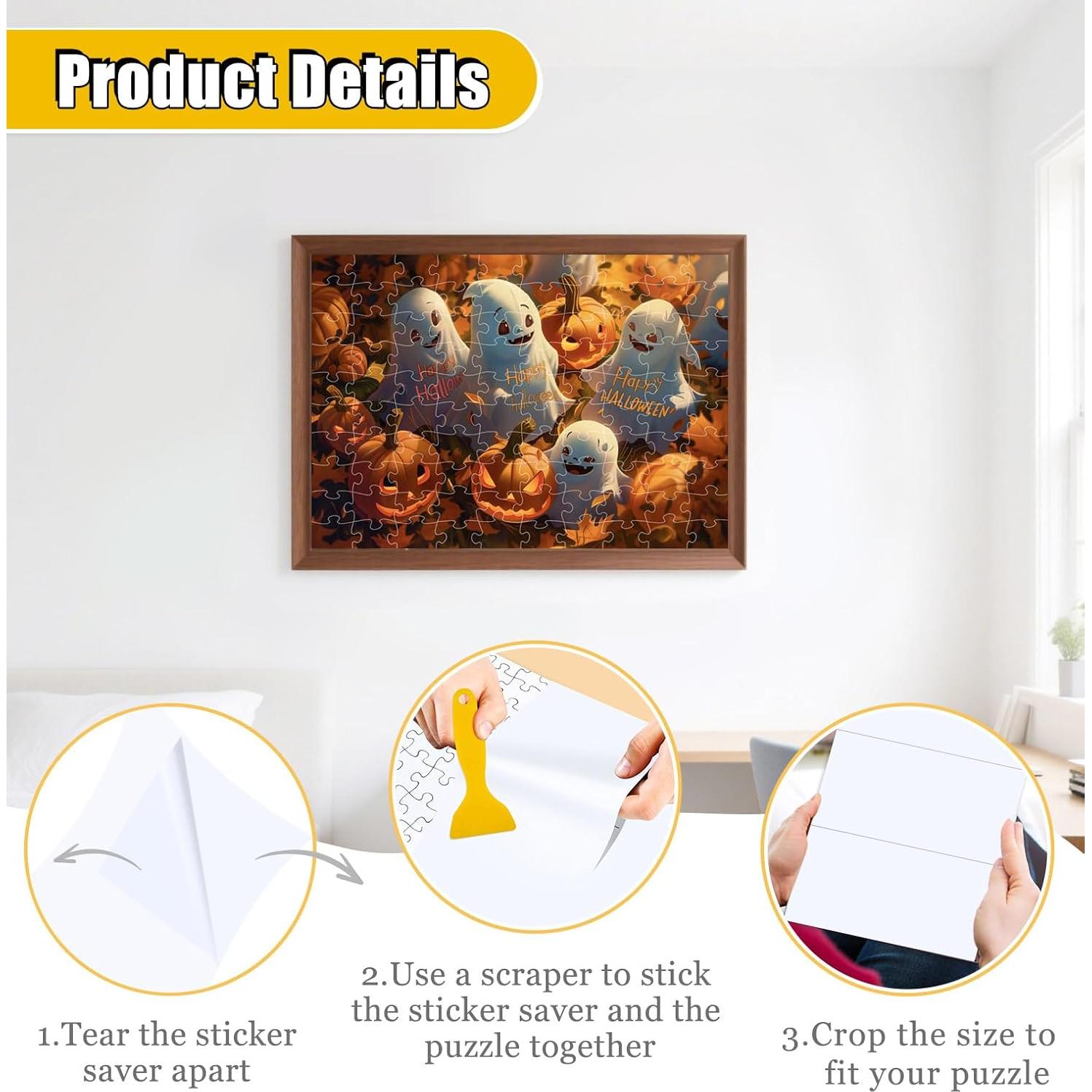 Hojas de Conservación para Rompecabezas SietDESEO 24 Piezas