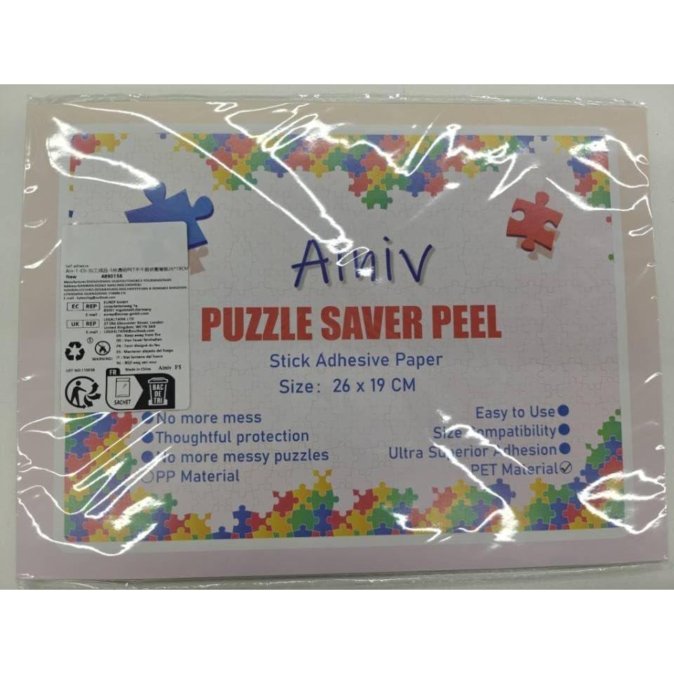 Hojas de Pegamento para Rompecabezas Ainiv 32PCS Transparentes