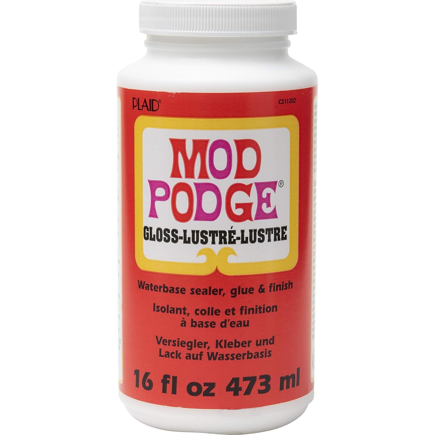 Mod Podge Gloss 16 oz - Pegamento y Sellador Brillante