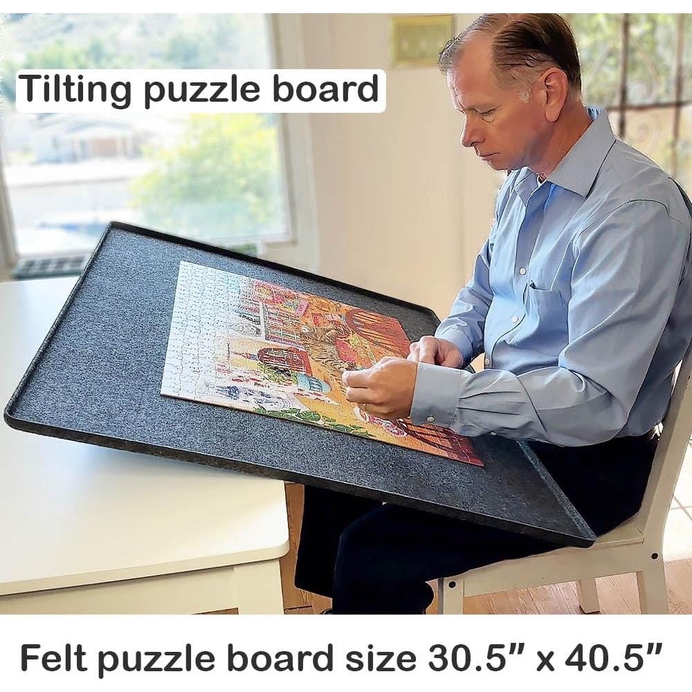 Rompecabezas de 2000 Piezas con Tablero de Fieltro y Pegamento