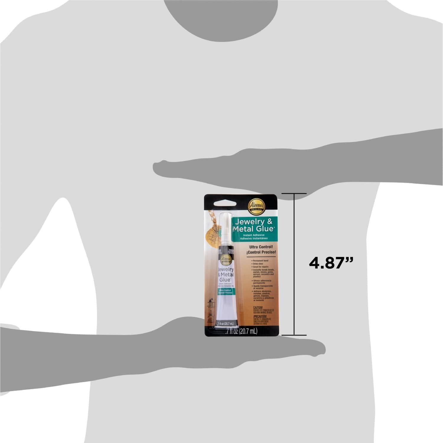Pegamento para Joyería y Metal Aleene's 21709, 20 g - Adhesivo Impermeable