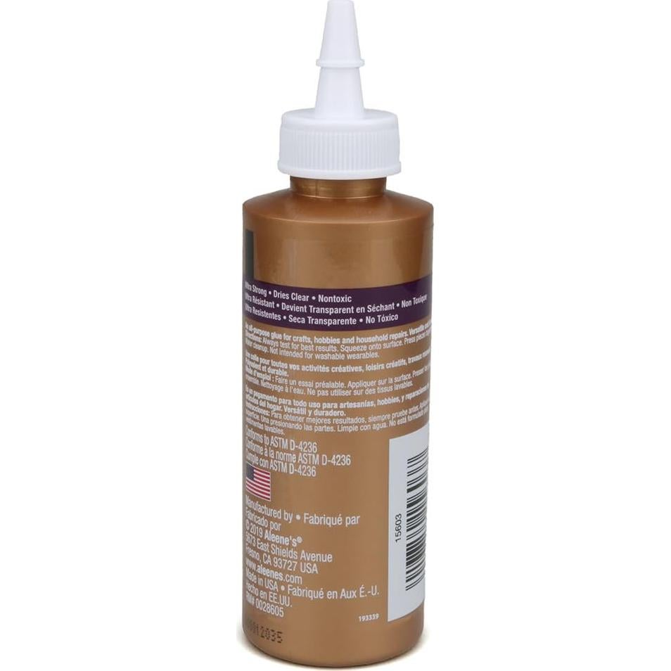 Pegamento Tacky Aleene's 118 ml - Adhesivo Multiusos Rápido