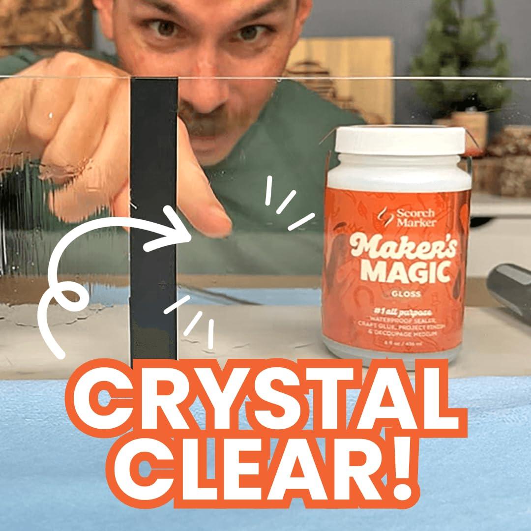 Sellador Brillante Scorch Marker 226.8 ml - Pegamento Multiusos