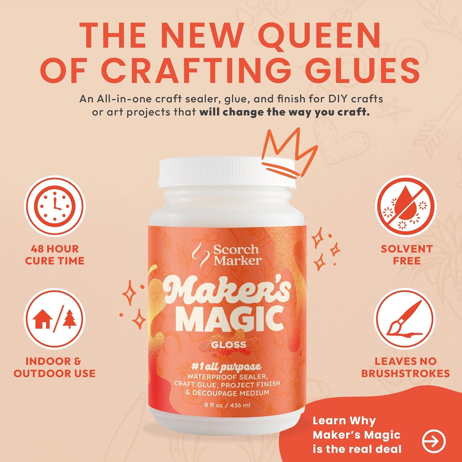 Sellador Brillante Scorch Marker 226.8 ml - Pegamento Multiusos