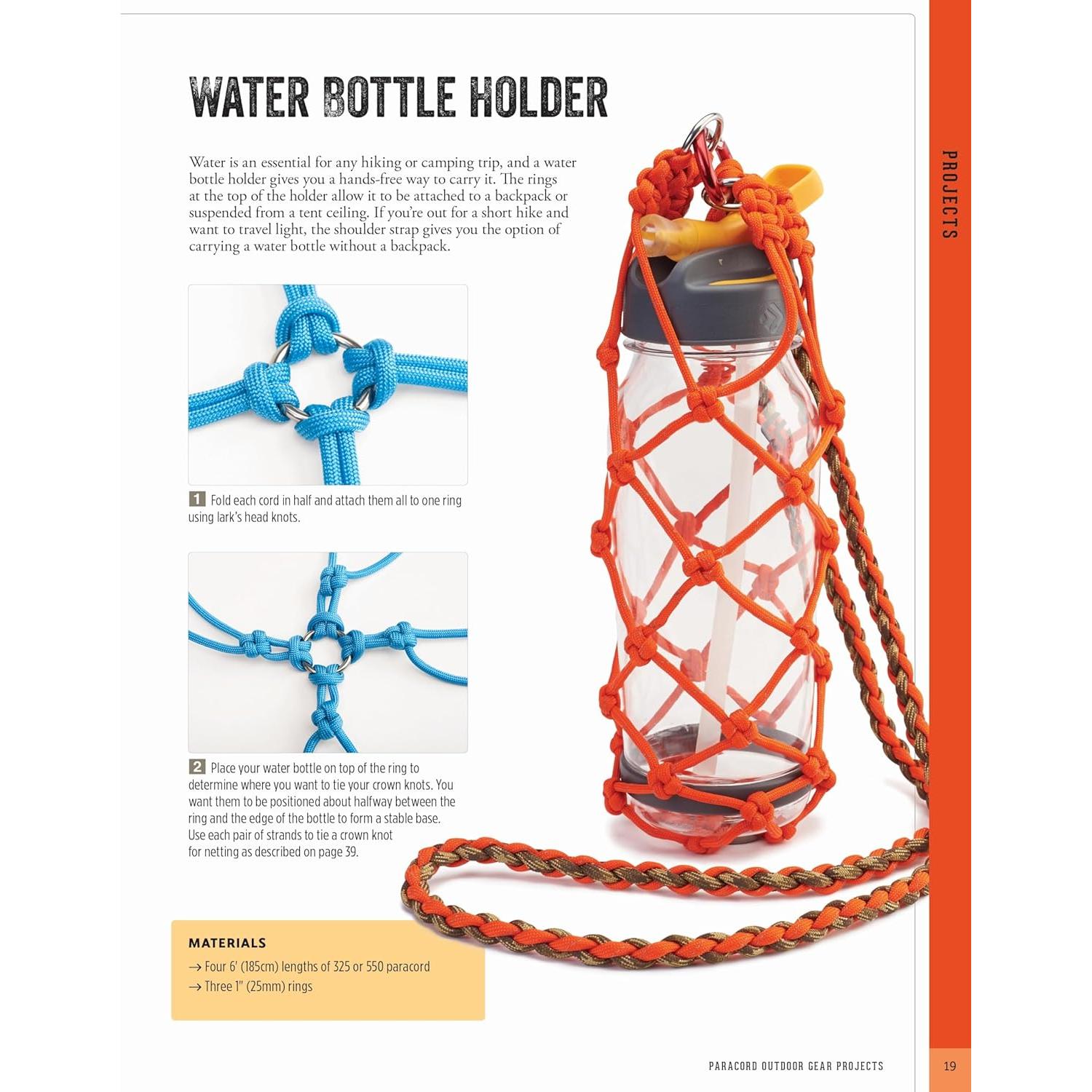 Paracord Outdoor Gear Projects: Simple Instructions for Survival Bracelets and Other DIY Projects (Fox Chapel Publishing) 12 Easy Lanyards, Keychains, and More using Parachute Cord for Ropecrafting