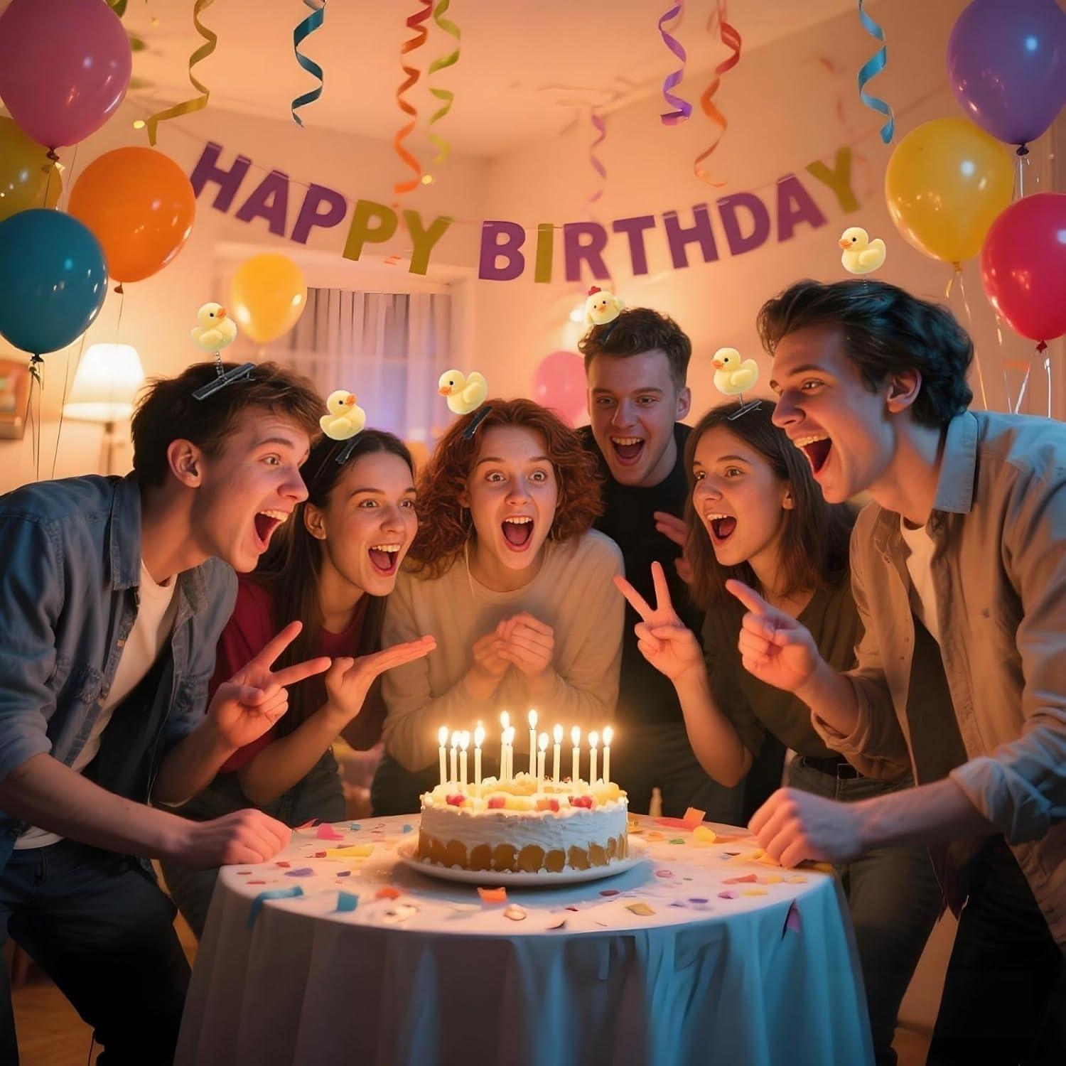 100 Clips de Cabello de Metal Hoceium con Resorte - Pato DIY