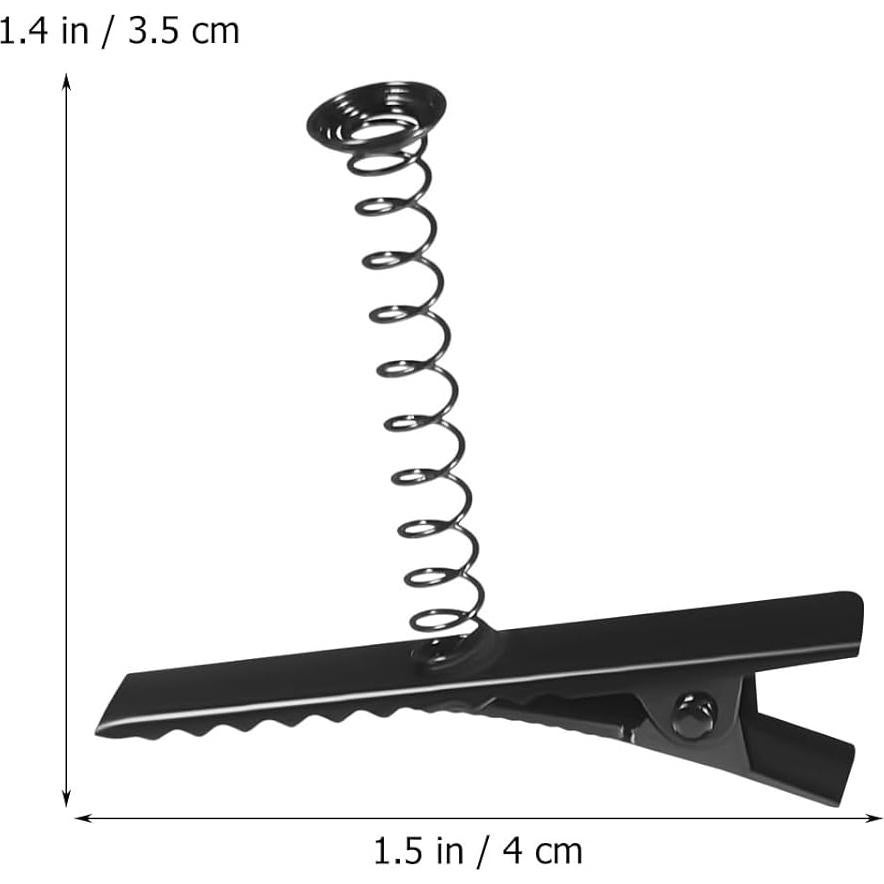 Clips de Pelo de Metal en Forma de Pato DECHOUS 100Pcs