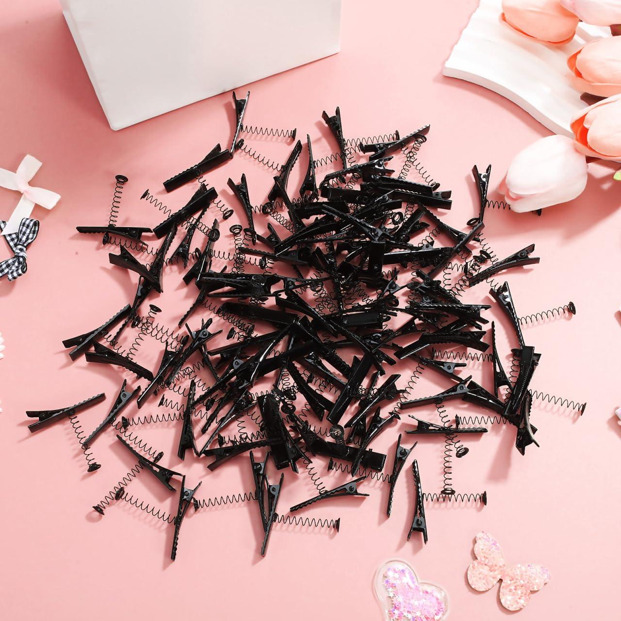 Clips de Pelo de Metal en Forma de Pato DECHOUS 100Pcs