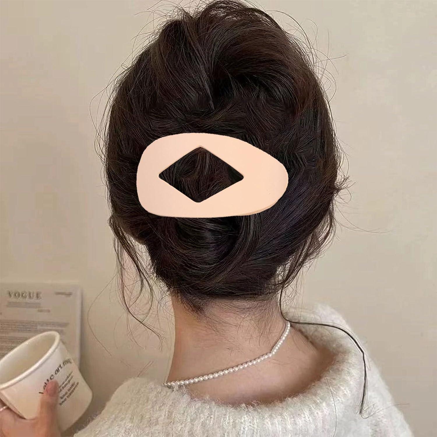 Clip de Cabello de Pico de Pato DNZPFU - 4 Piezas, 6x10 cm