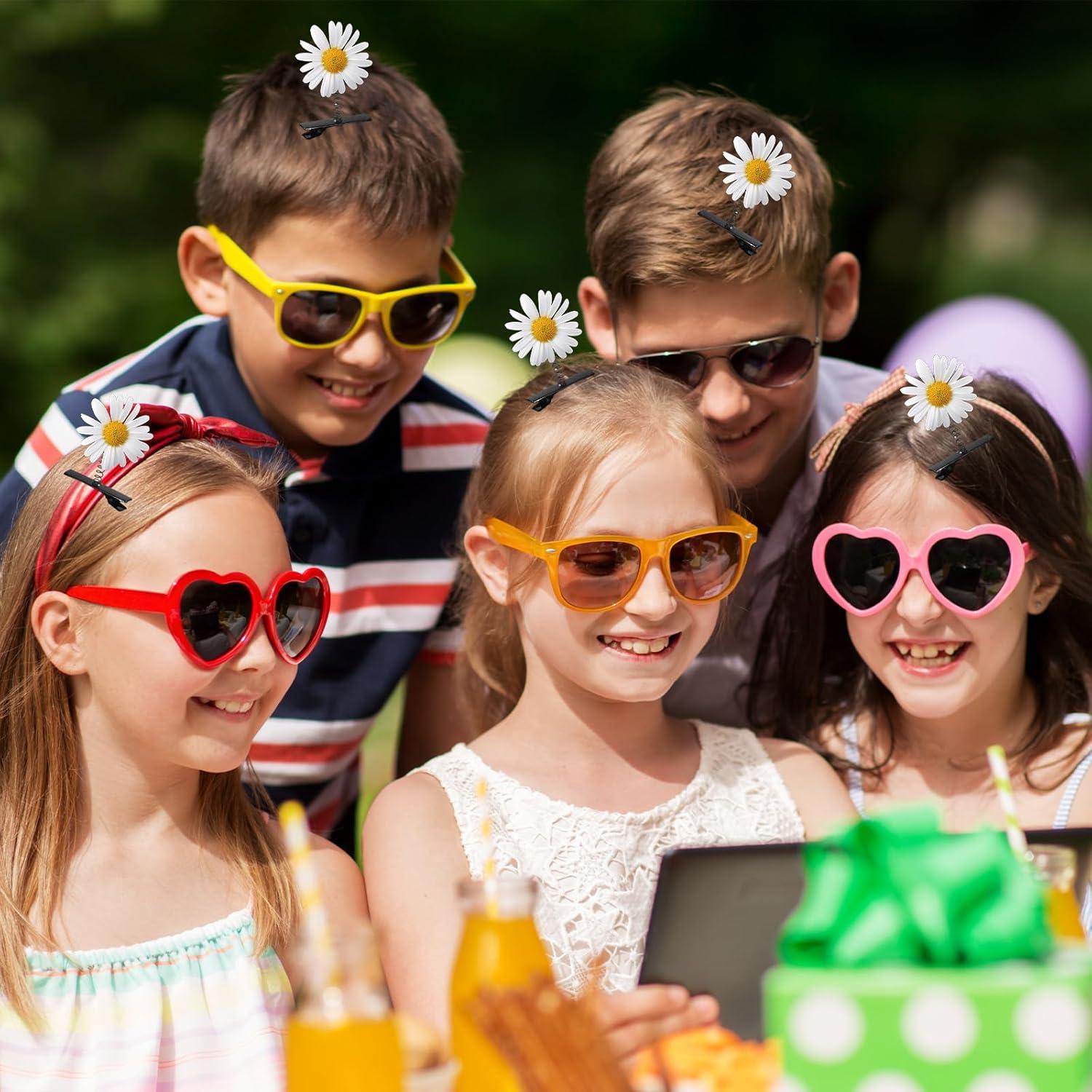 50 Clips de Pelo de Metal Negro Bremorou para DIY 4x3.4cm