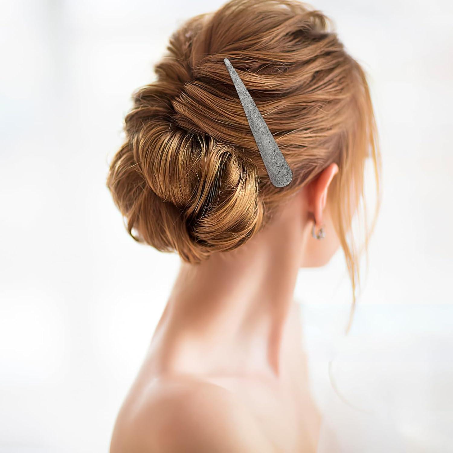 Pinzas para el cabello de pico de pato Minkissy - 6 piezas decorativas