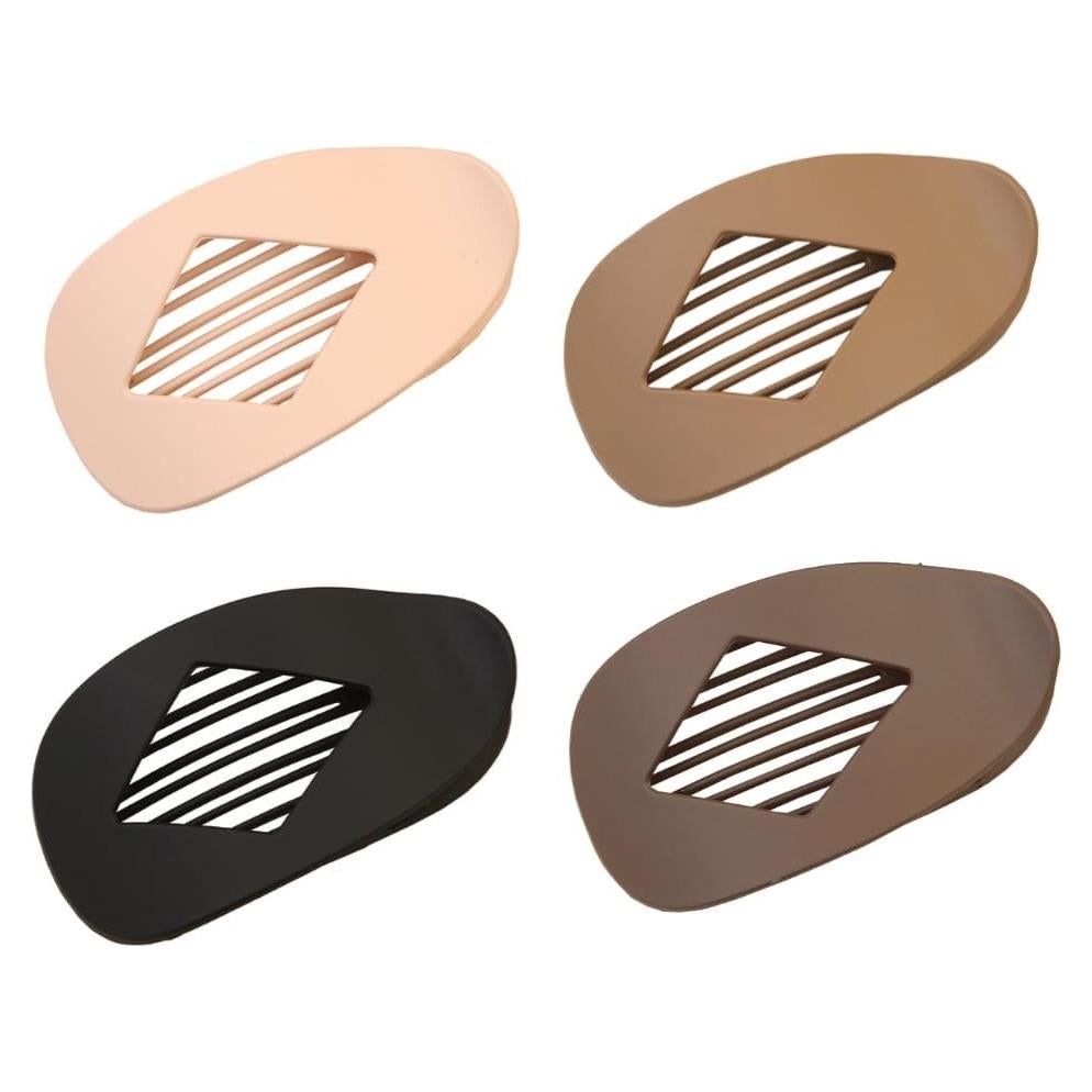 Clips de Pelo Duckbill Fldhav para Cabello Grueso 4PCS Rombo