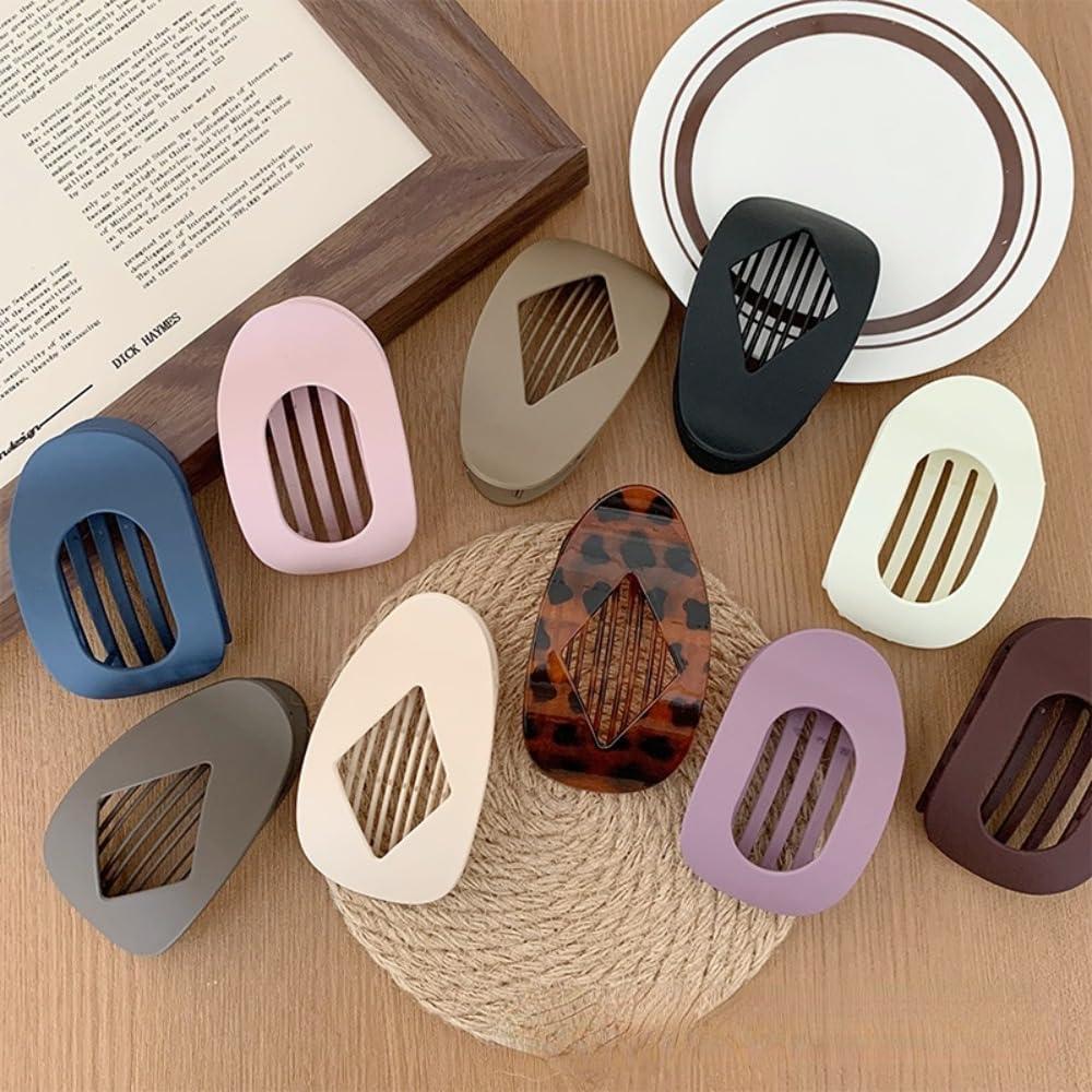 Clips de Pelo Duckbill Fldhav para Cabello Grueso 4PCS Rombo