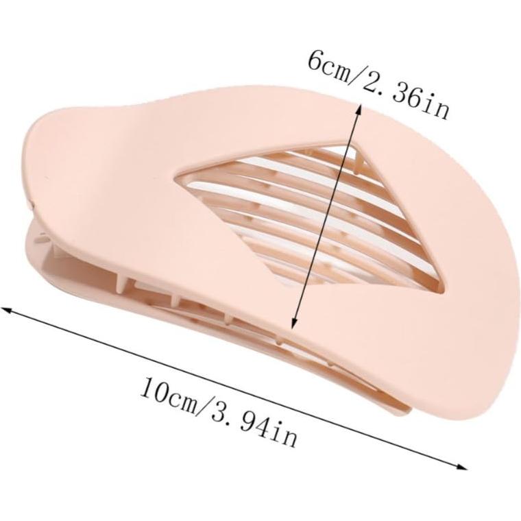 Clips de Pelo Duckbill Fldhav para Cabello Grueso 4PCS Rombo