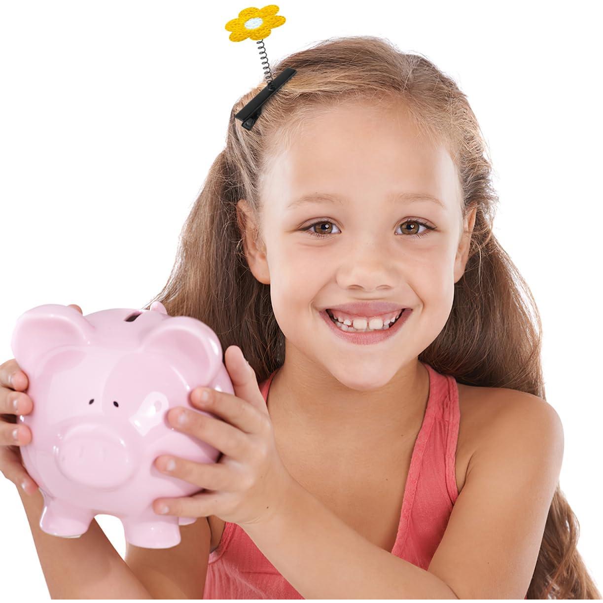 100 Clips de Pelo de Metal en Forma de Pato para Estilismo