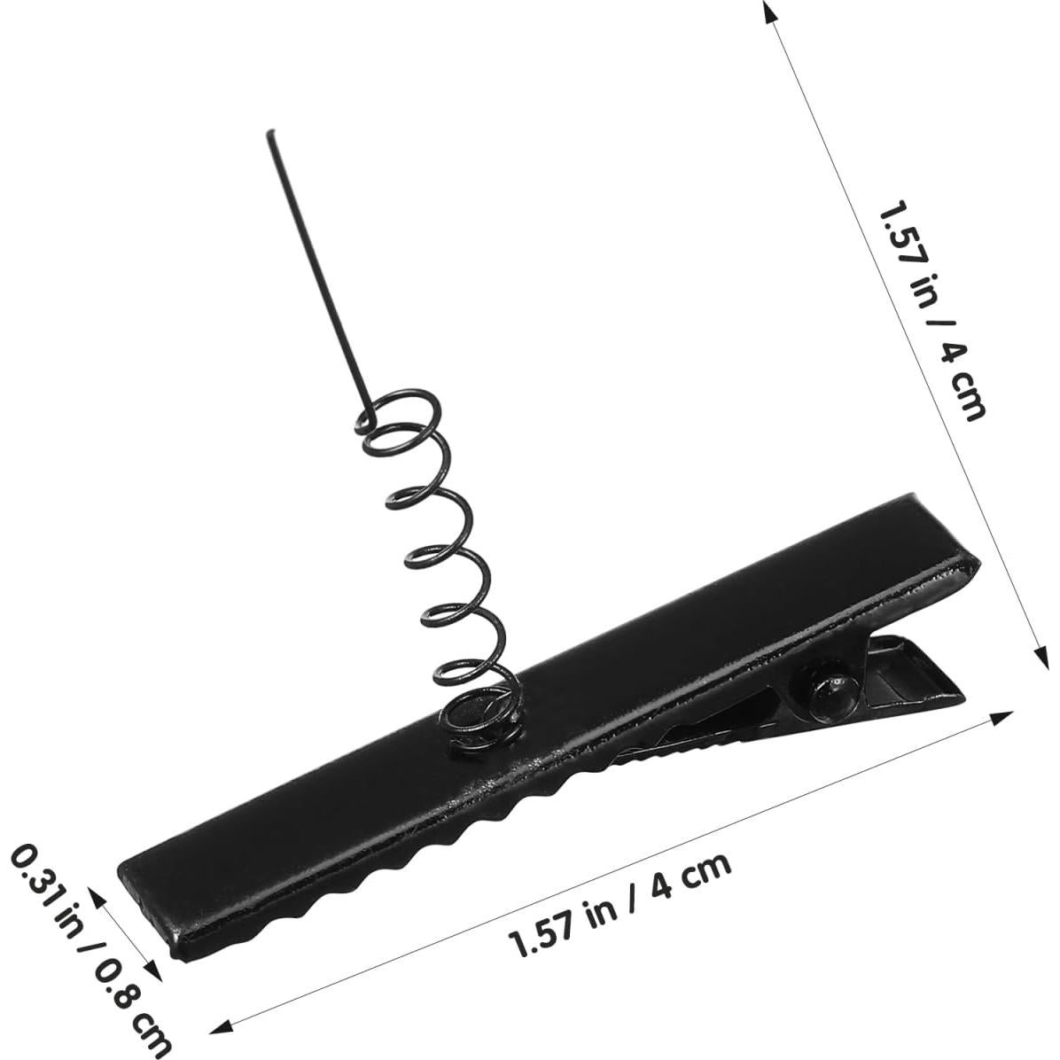 Clips para el cabello DOITOOL tipo cocodrilo 100 piezas