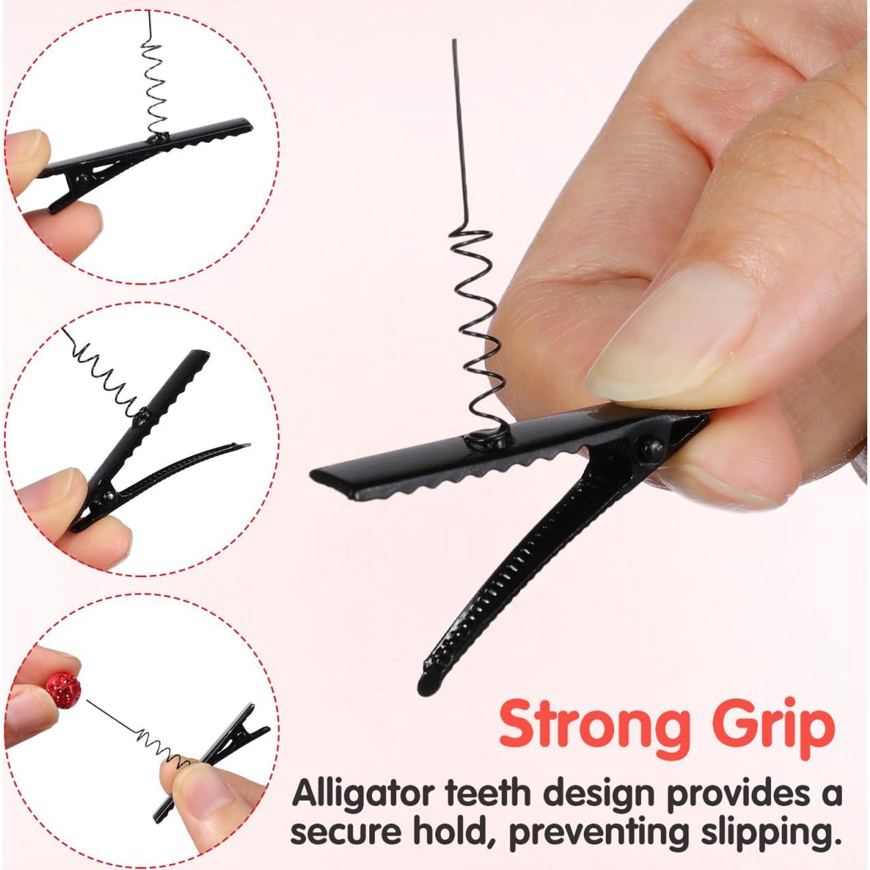 Clips para el cabello DOITOOL tipo cocodrilo 100 piezas