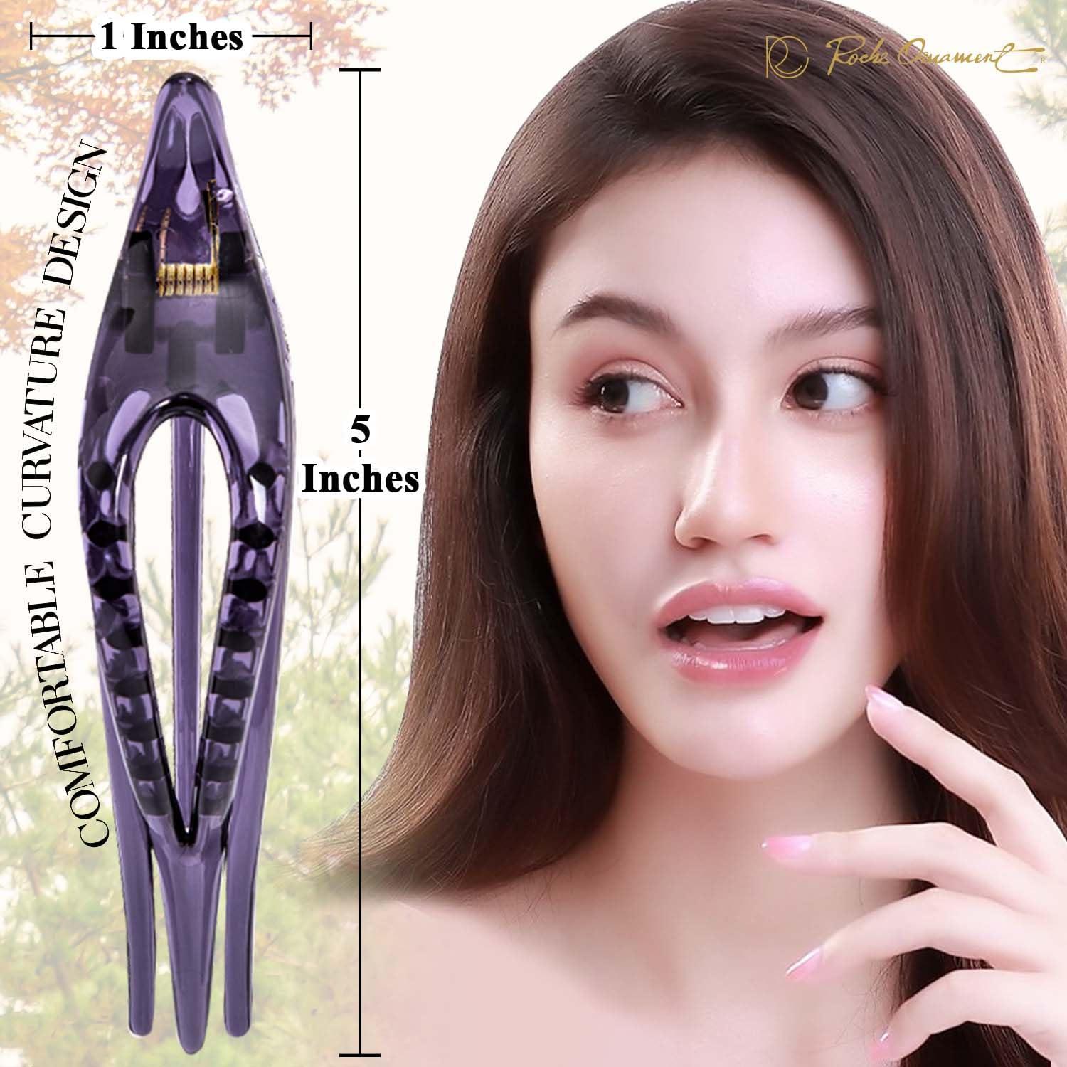 Clip para el Cabello RC ROCHE ORNAMENT 6 Pcs Mediano Multicolor