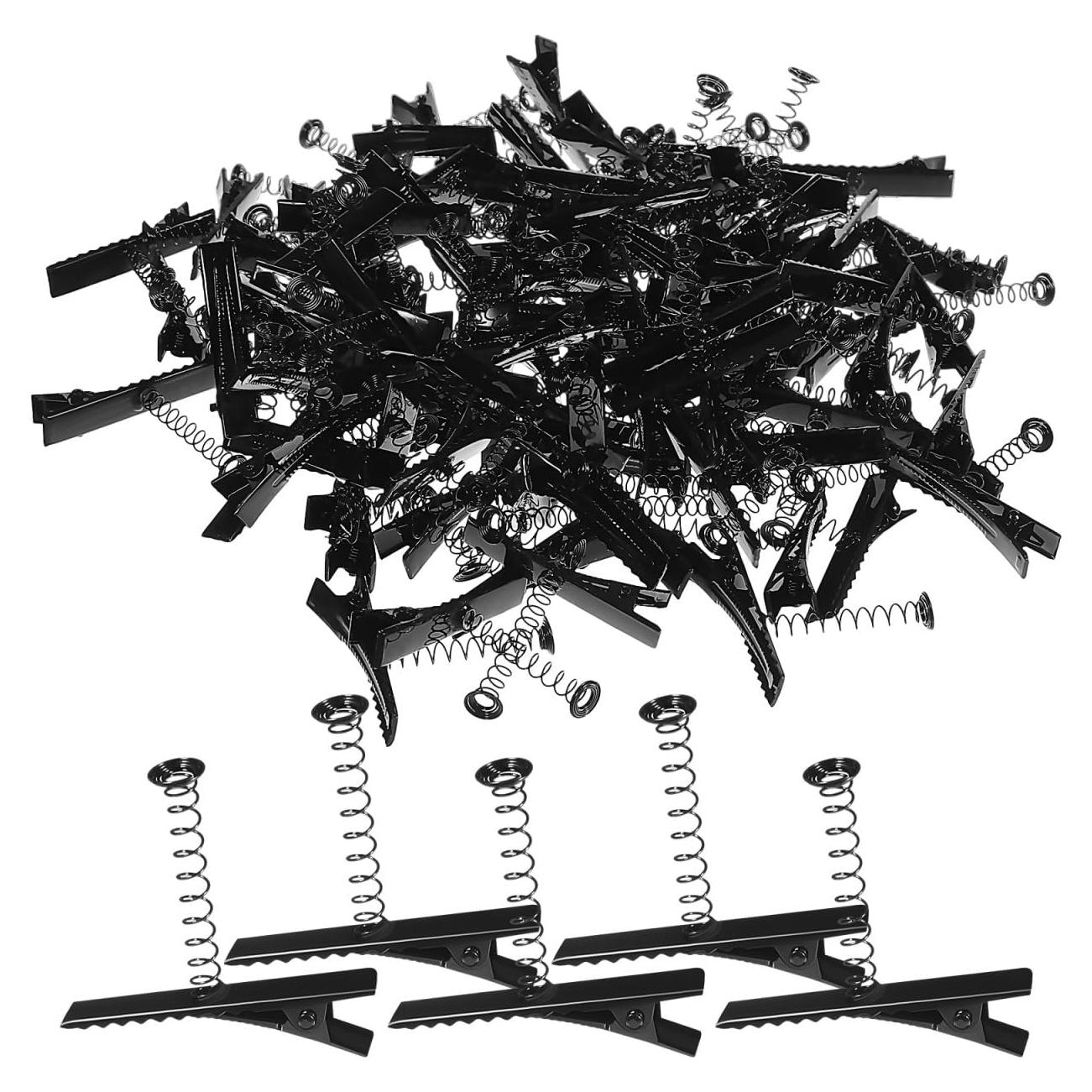 100 Clips para el Cabello de Metal VOSCHOIX en Forma de Pato