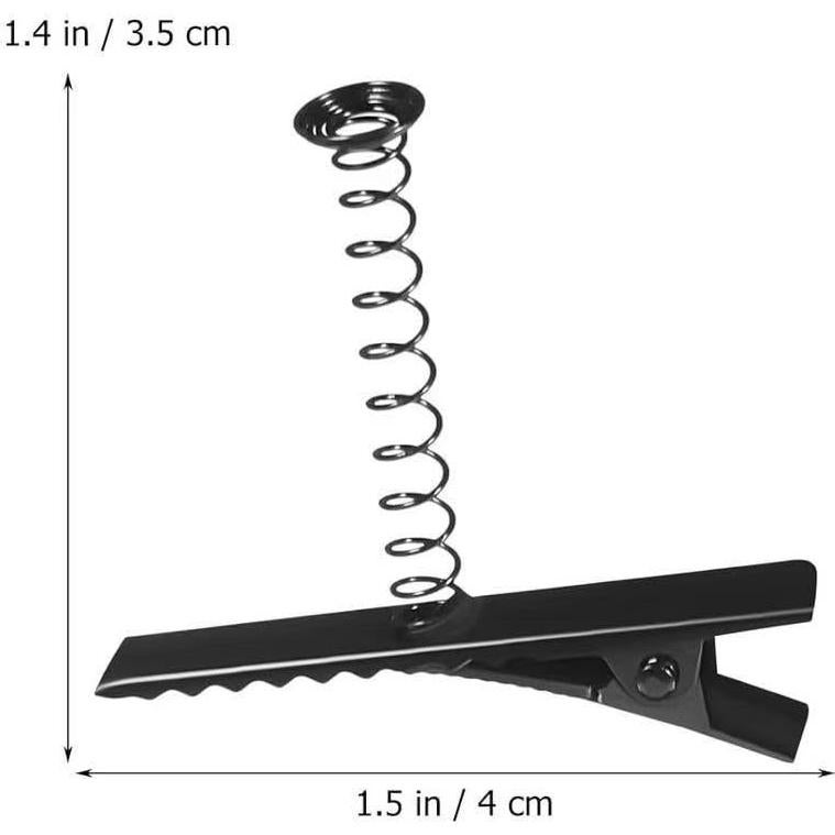 100 Clips para el Cabello de Metal VOSCHOIX en Forma de Pato