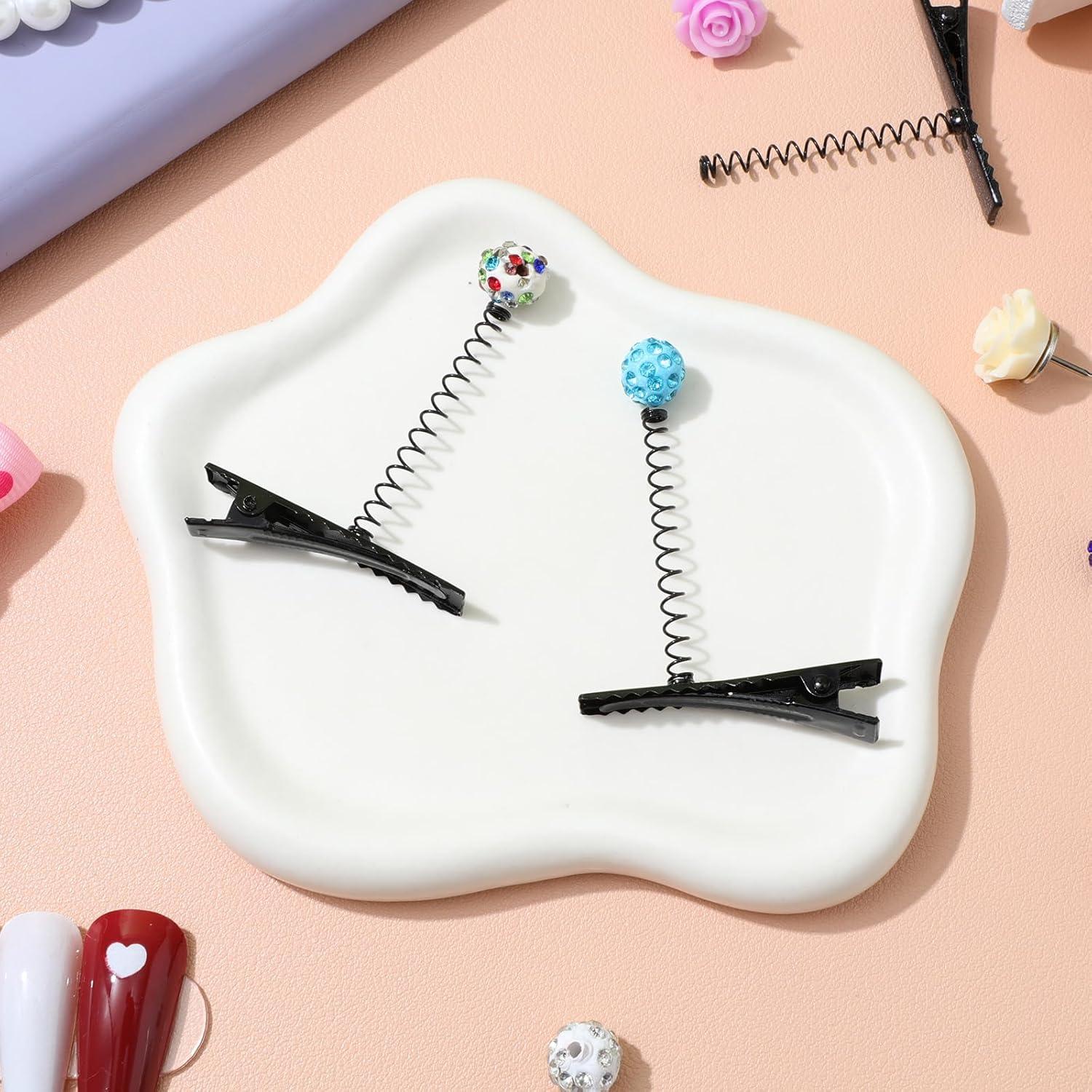 100 Clips para el Cabello de Metal VOSCHOIX en Forma de Pato