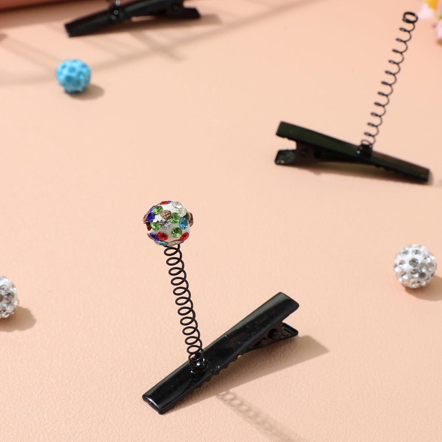 100 Clips para el Cabello de Metal VOSCHOIX en Forma de Pato