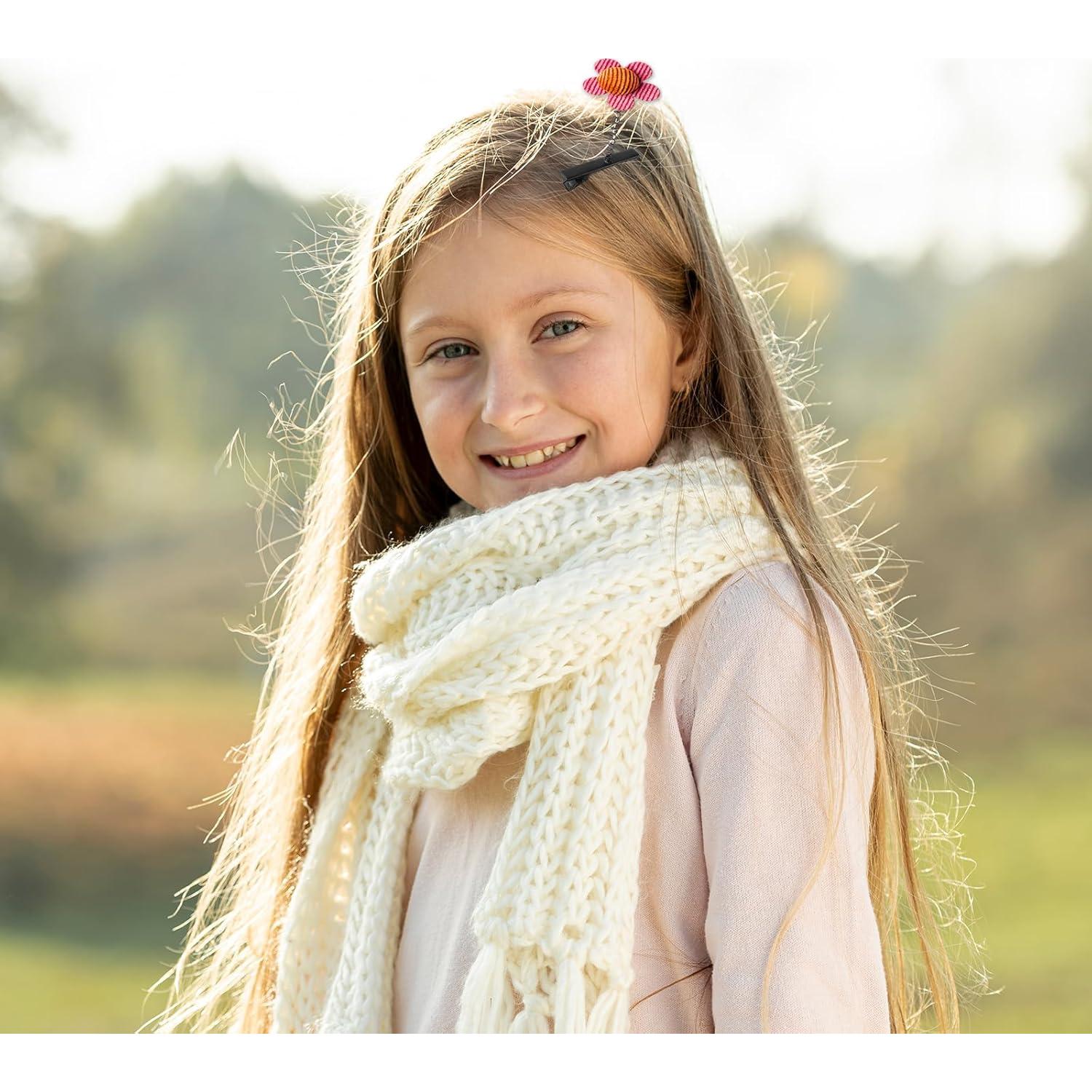 100 Clips para el Cabello de Metal VOSCHOIX en Forma de Pato