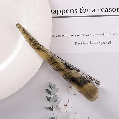 Pinzas para el Cabello Grandes Guqqeuc 10cm 2 Pcs Antideslizantes