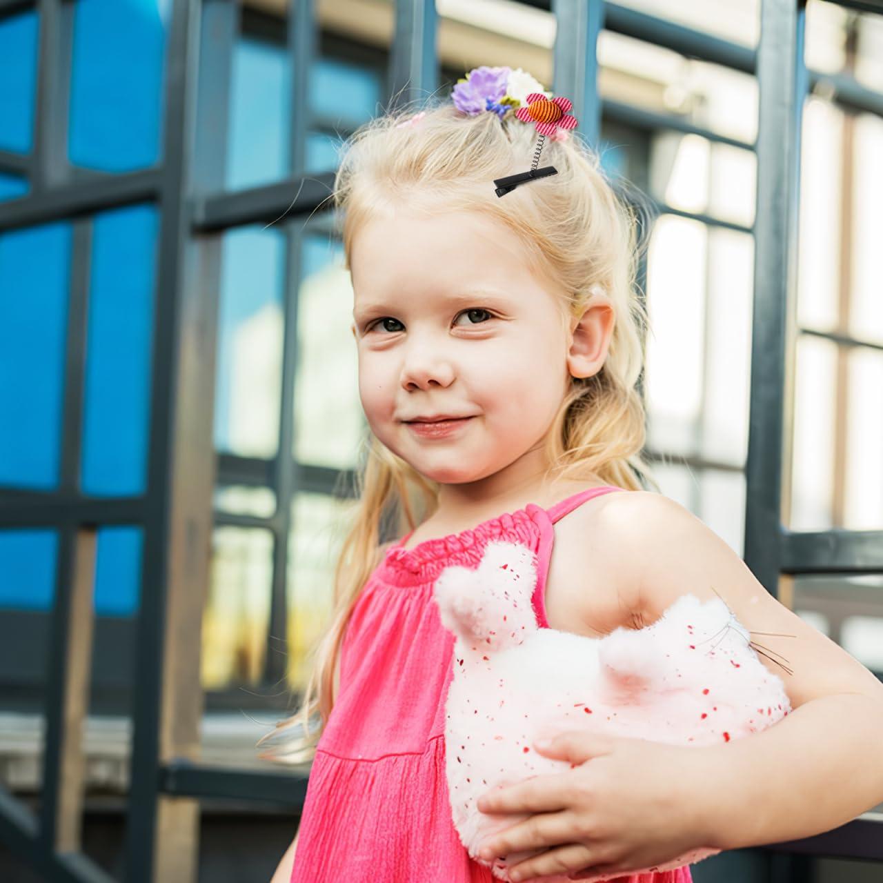 100 Clips de Pato de Metal Homoyoyo para Estilizar Cabello