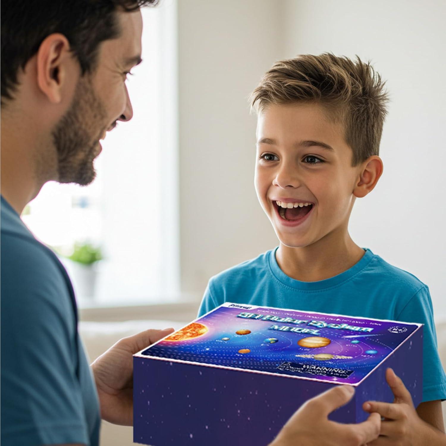 Kit 3D del Sistema Solar Pllieay con Tablero y 17 Bolas