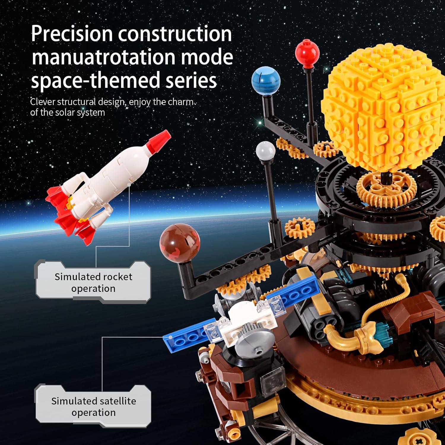 Bloques de Construcción Sistema Solar 946 Piezas DaTengPin
