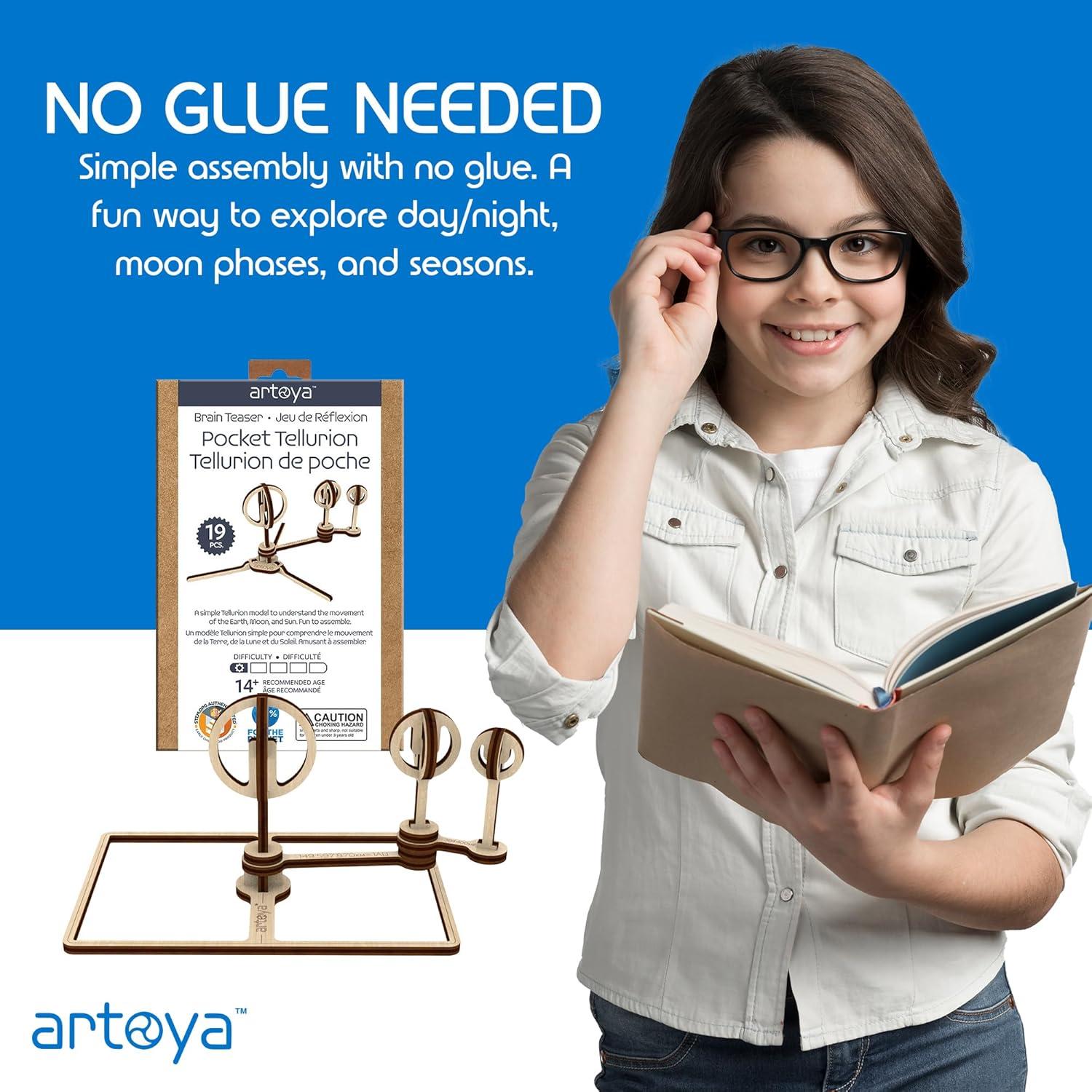 Kit de Sistema Solar Artoya Tellurion 11.7 cm para Proyectos STEM