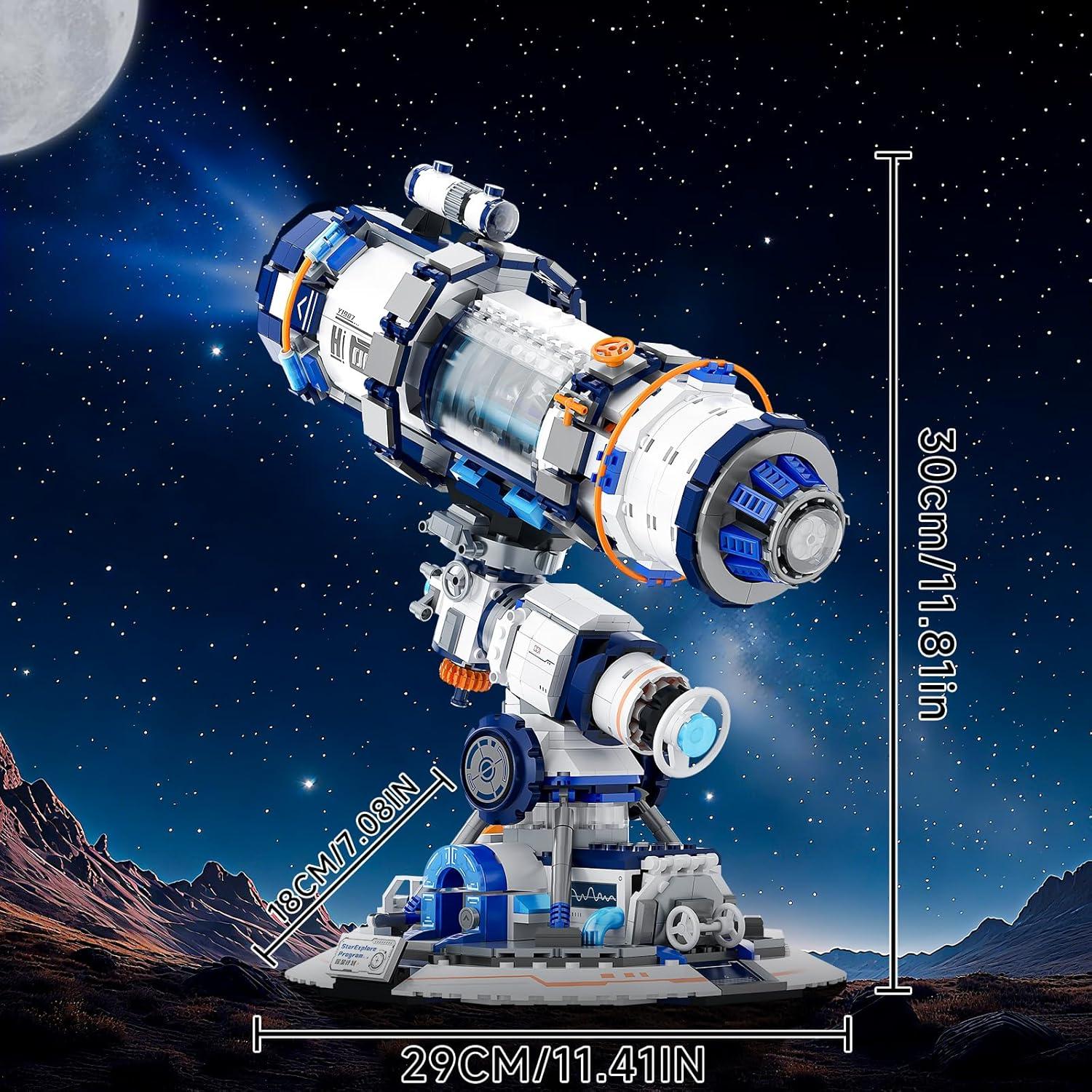 Juego de Construcción Telescopio Espacial Letoways 995 Piezas