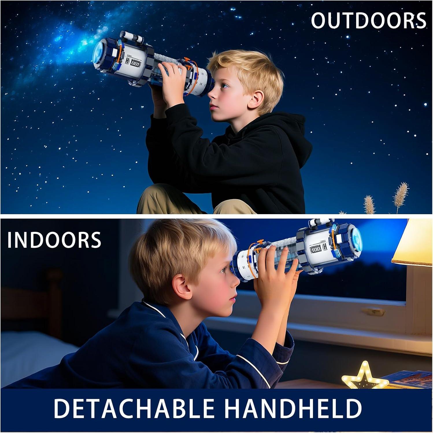 Juego de Construcción Telescopio Espacial Letoways 995 Piezas