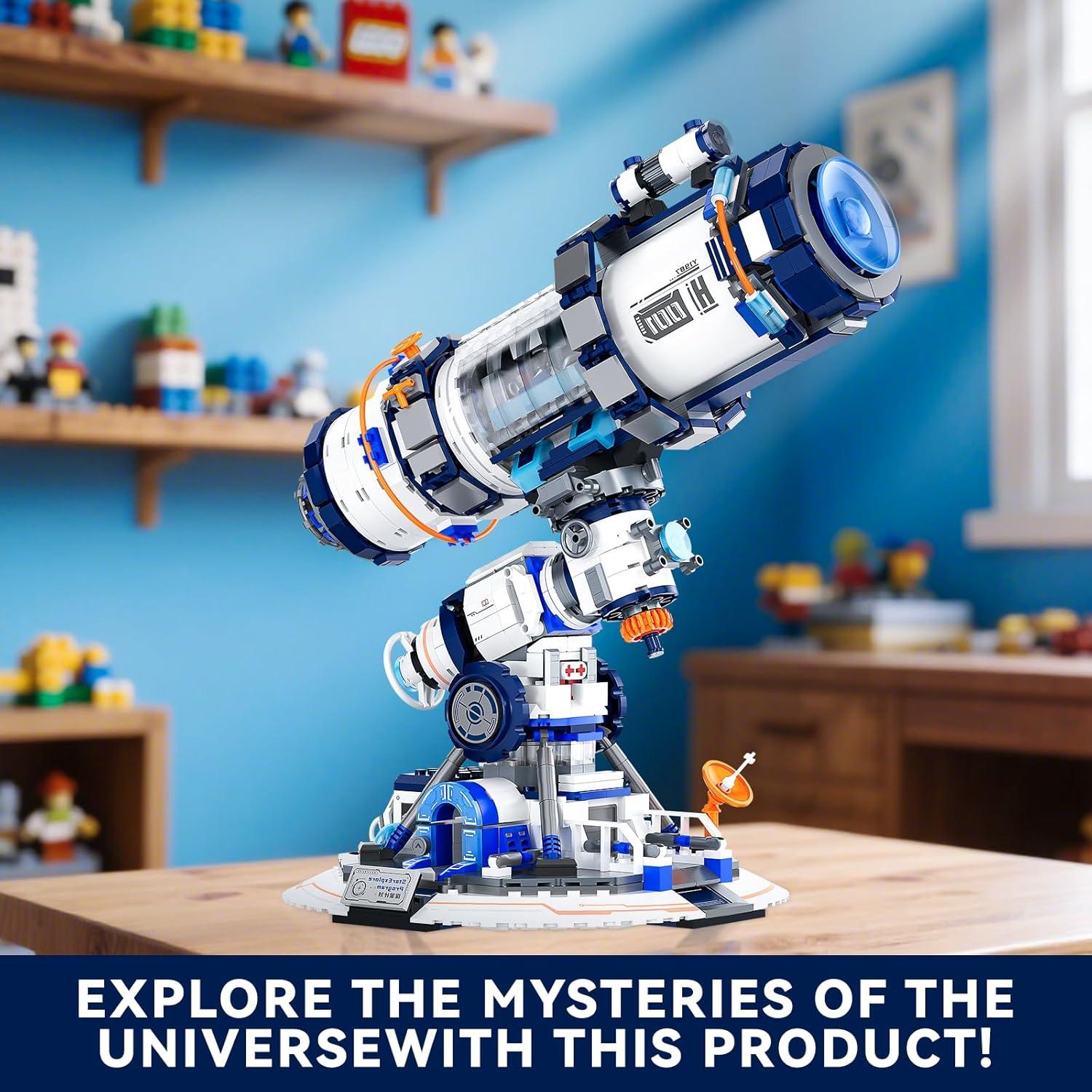 Juego de Construcción Telescopio Espacial Letoways 995 Piezas