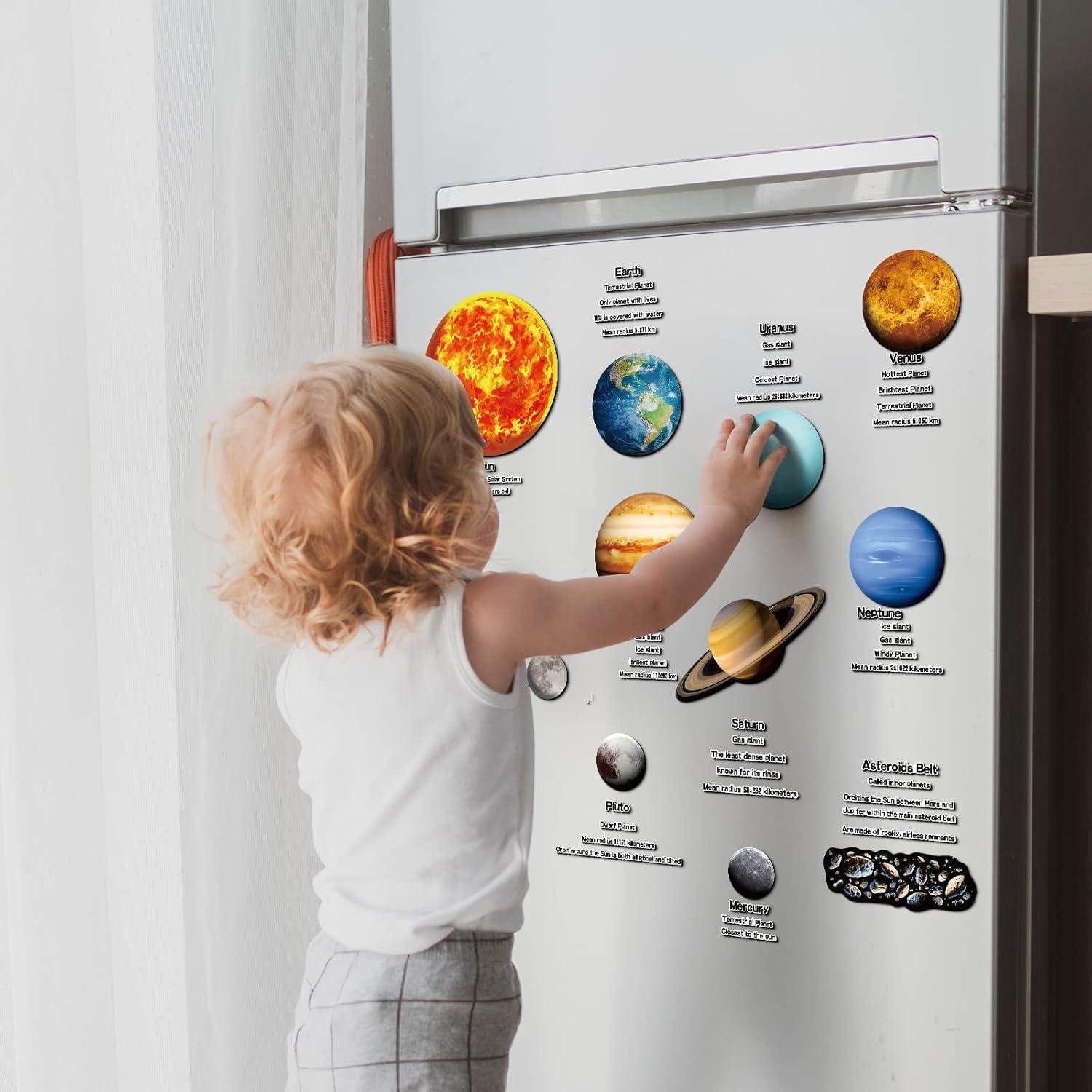 Juego Magnético Sistema Solar Crtiin 70 Piezas Educativo