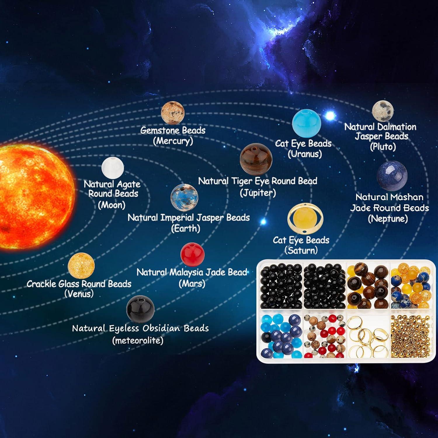 Kit de Pulseras del Sistema Solar SUNNYCLUE 300 Piezas