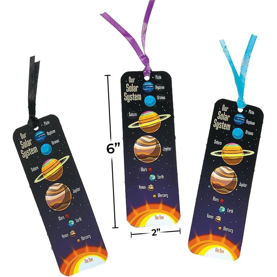 Marcadores Laminados Sistema Solar Fun Express - 48 Piezas