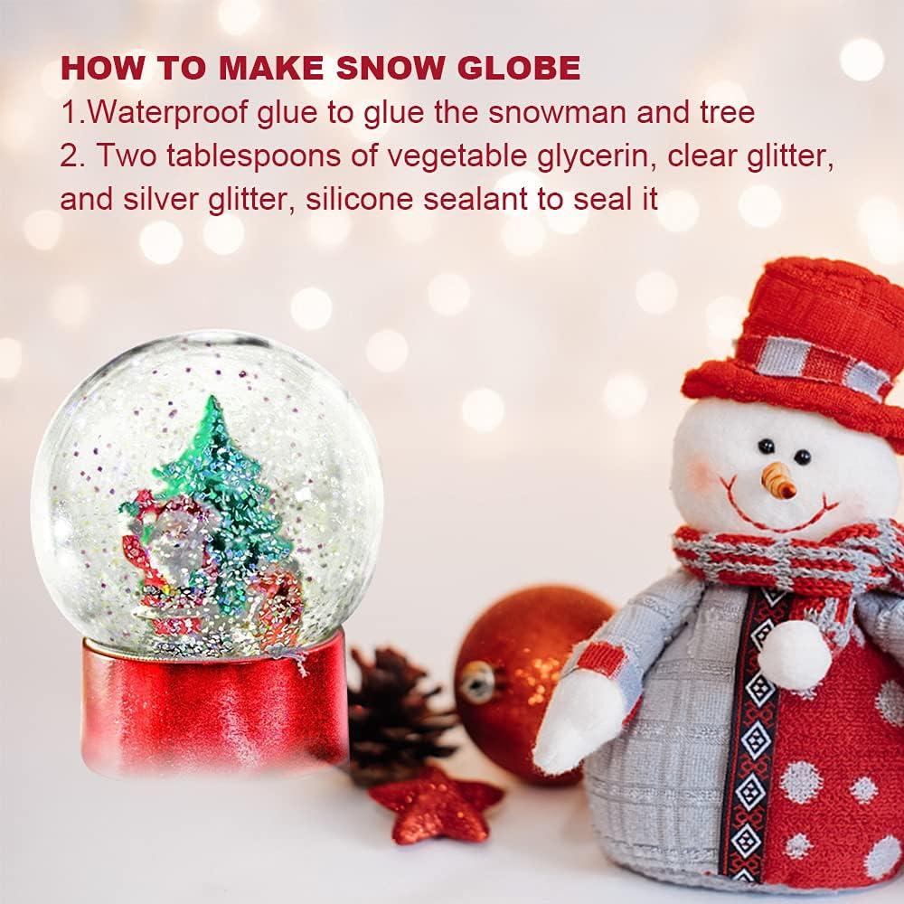 10 Globos de Nieve Rellenables Aweyka 91mm para Manualidades