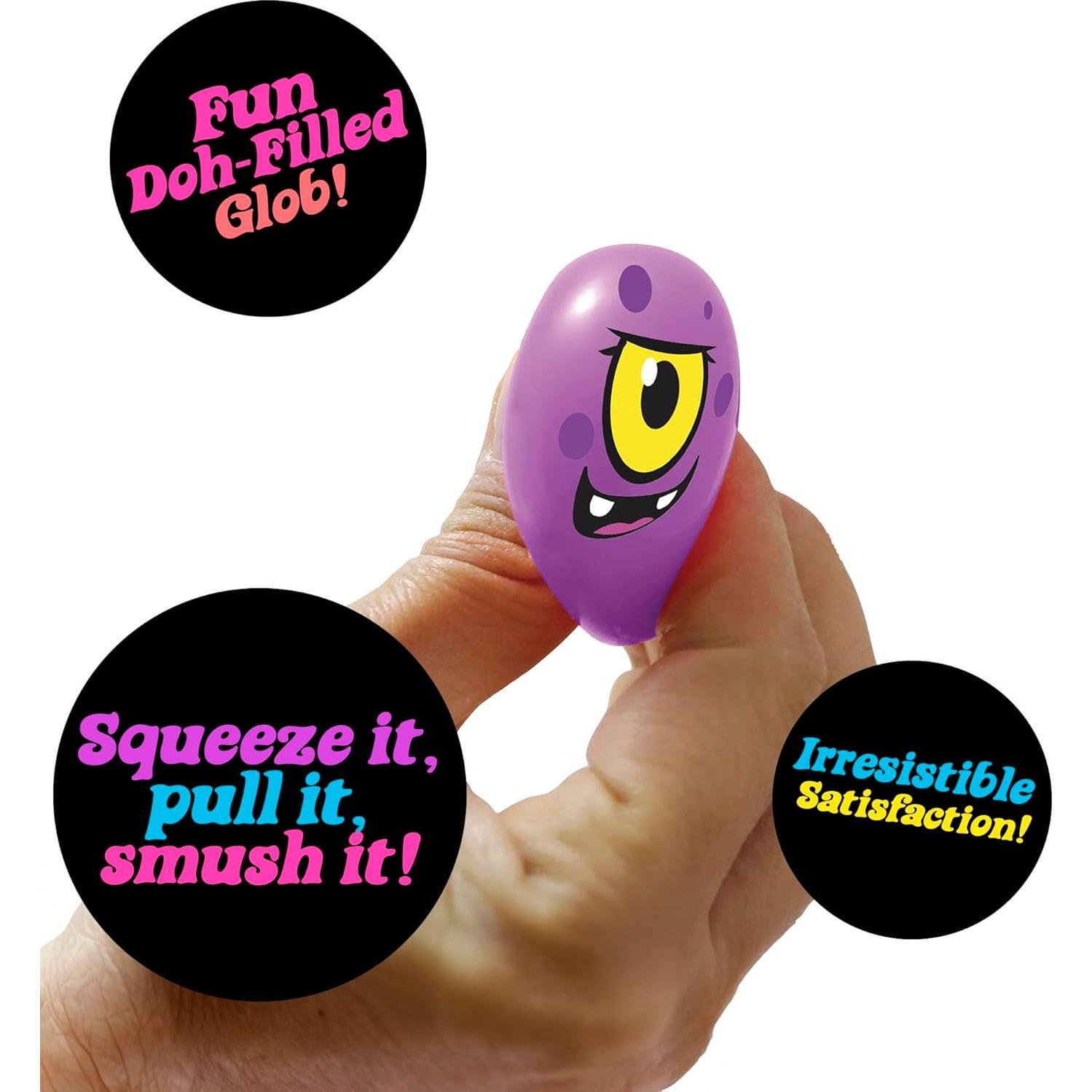 Juguete de Halloween Schylling NeeDoh Squishkins Casa Embrujada