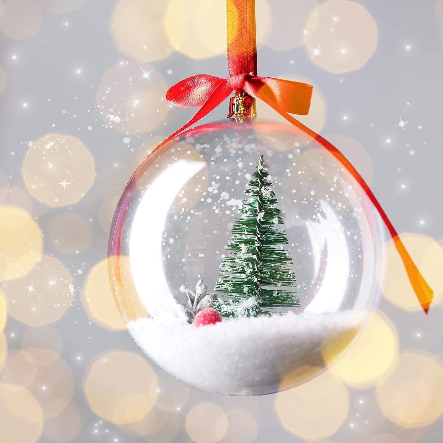 Juego de 24 Mini Árboles de Navidad Sumind - Decoración de Invierno