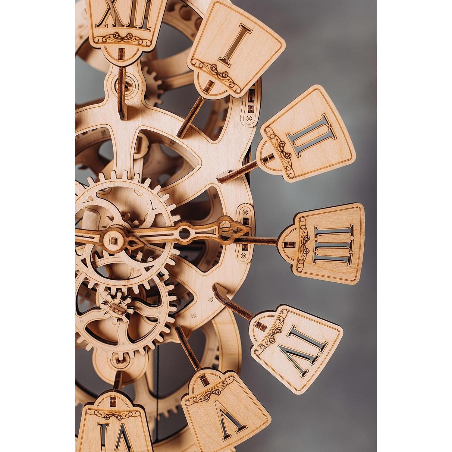 Reloj de Péndulo de Madera Wood Trick - Rompecabezas 3D