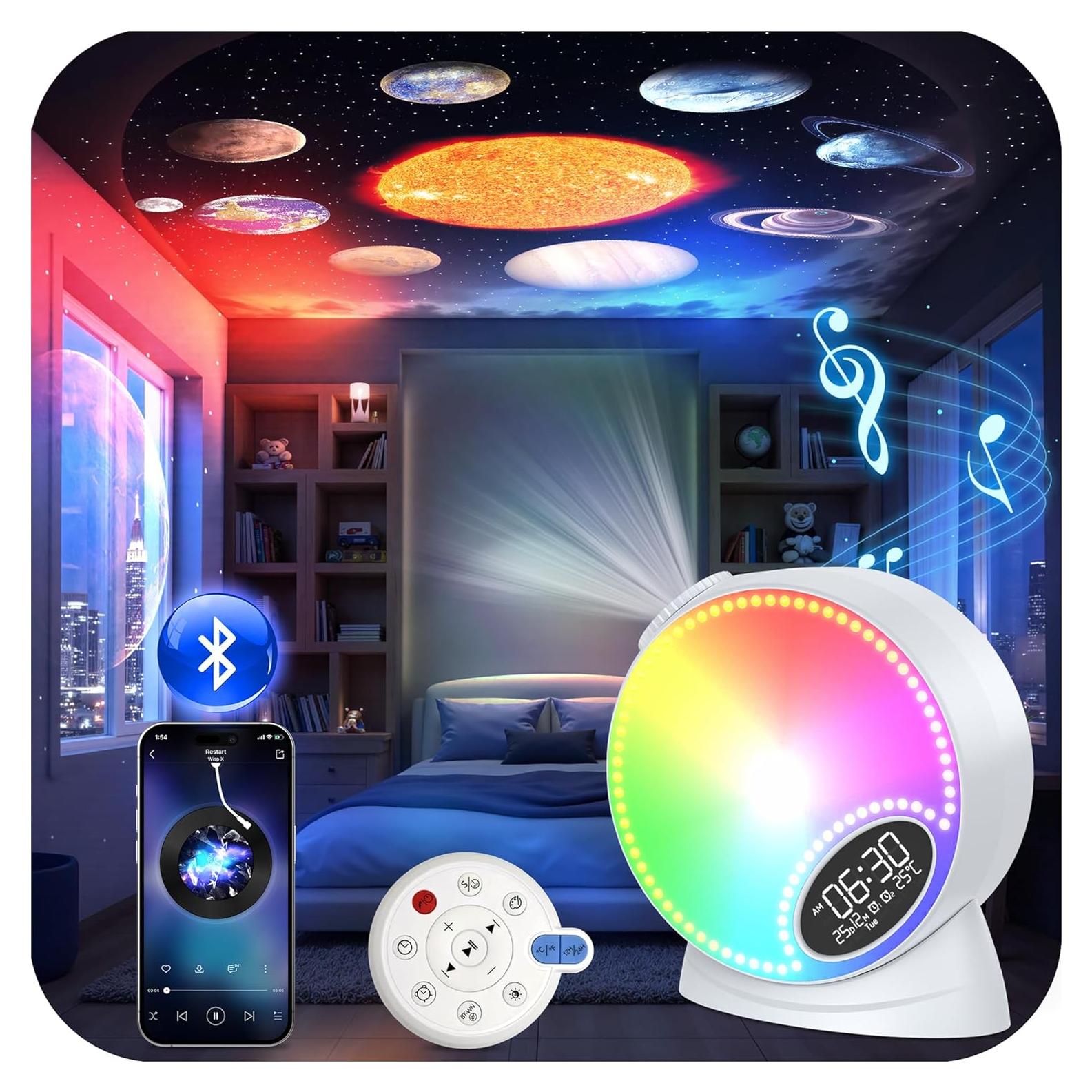 Proyector Galáctico 13 en 1 FlyLily con Altavoz Bluetooth