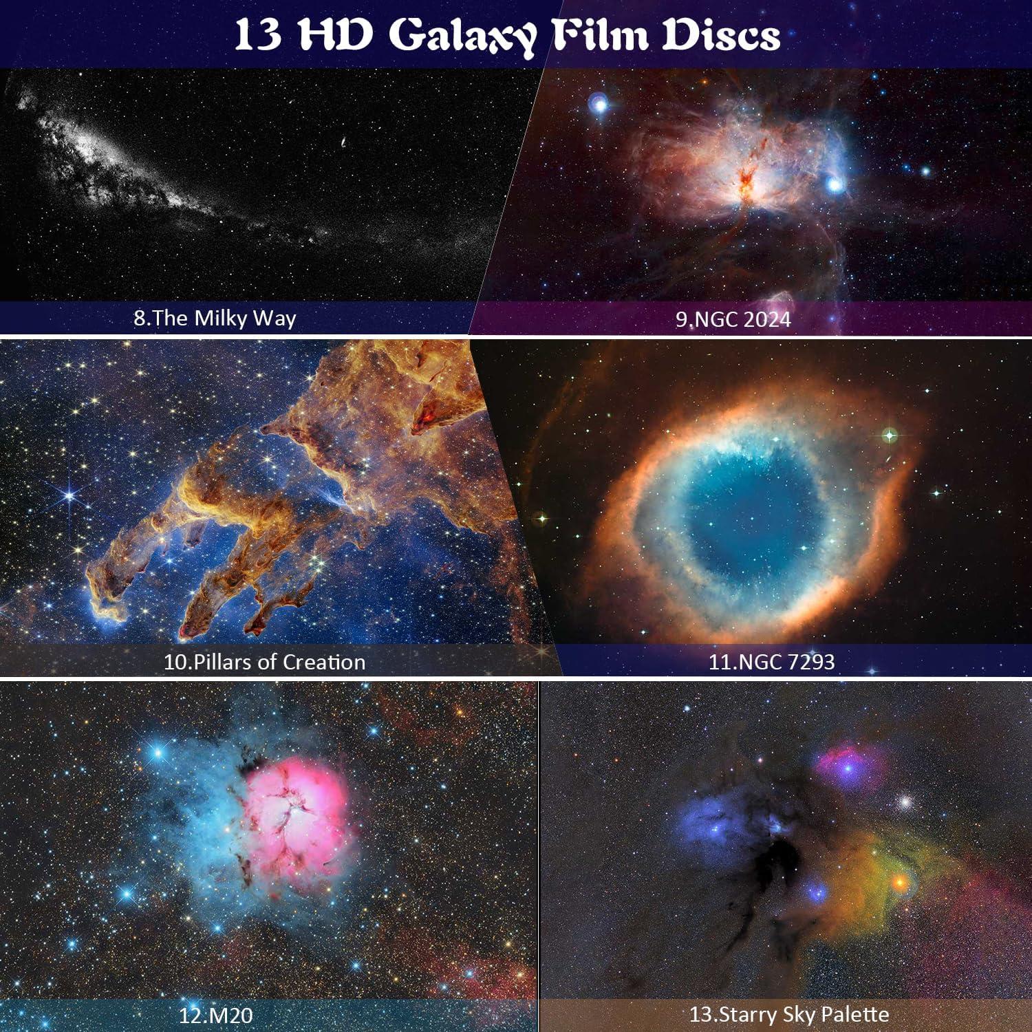 Proyector Planetario ARGIGU 13 en 1 Luz Nocturna Estrellada