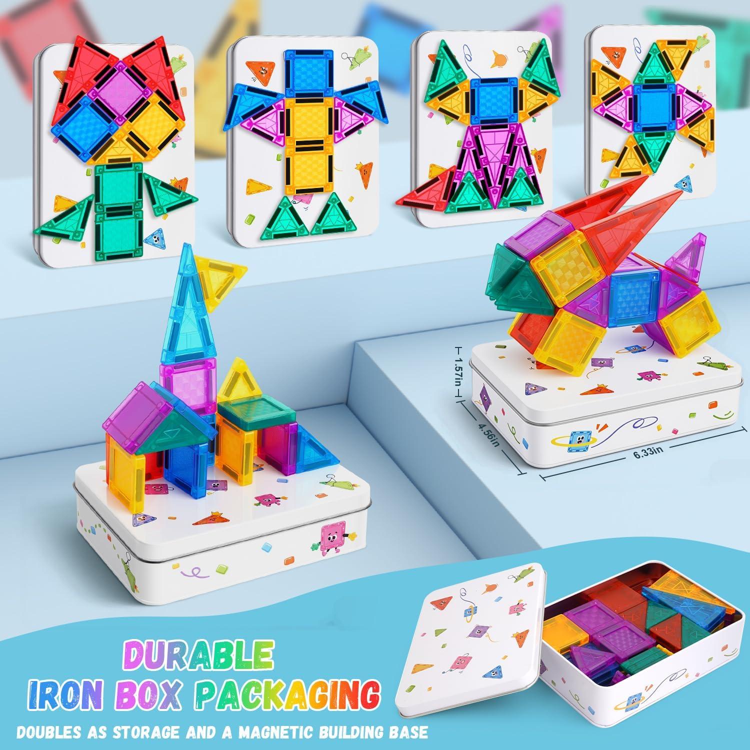 Set de Azulejos Magnéticos de Viaje 56pcs Dcsioike