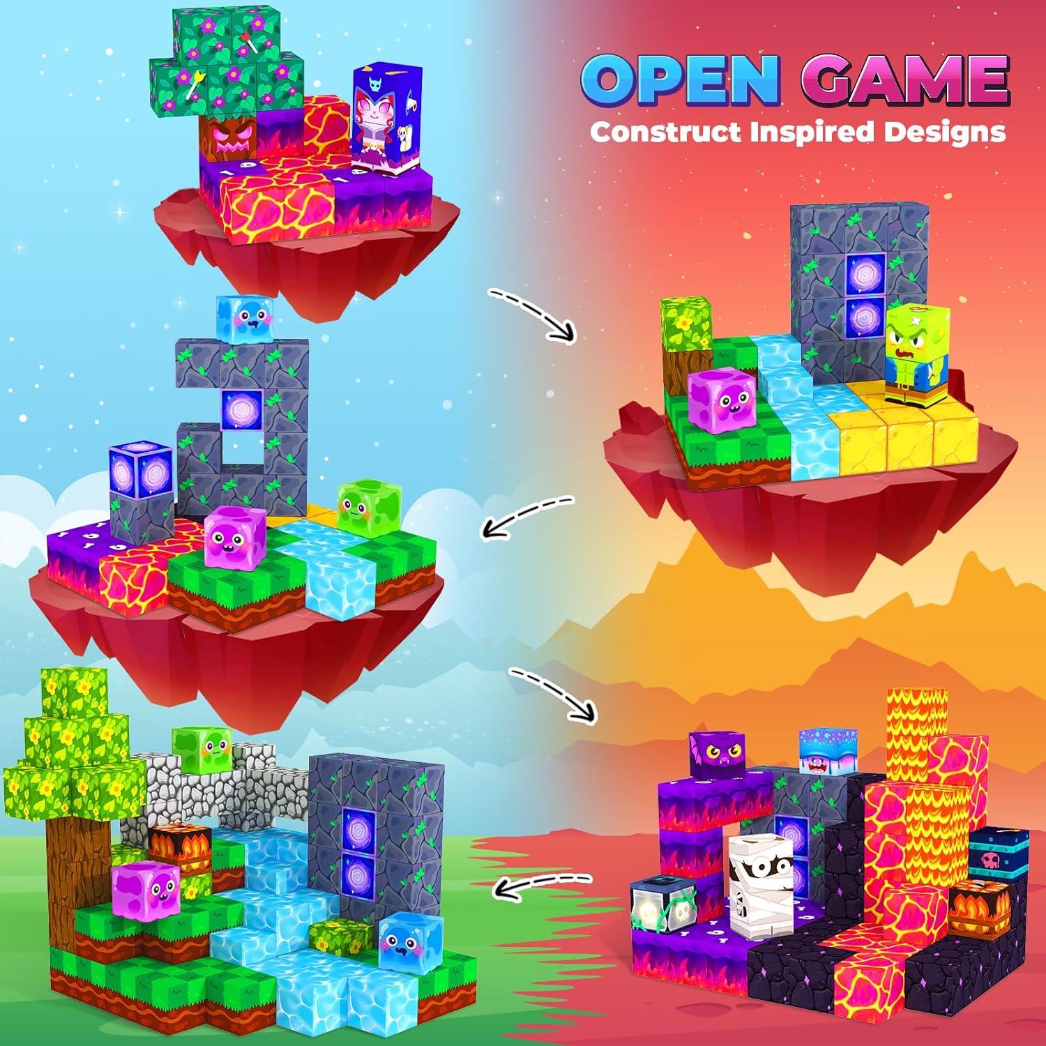 150 Bloques Magnéticos ORZbb Juguetes Educativos 3-13 Años