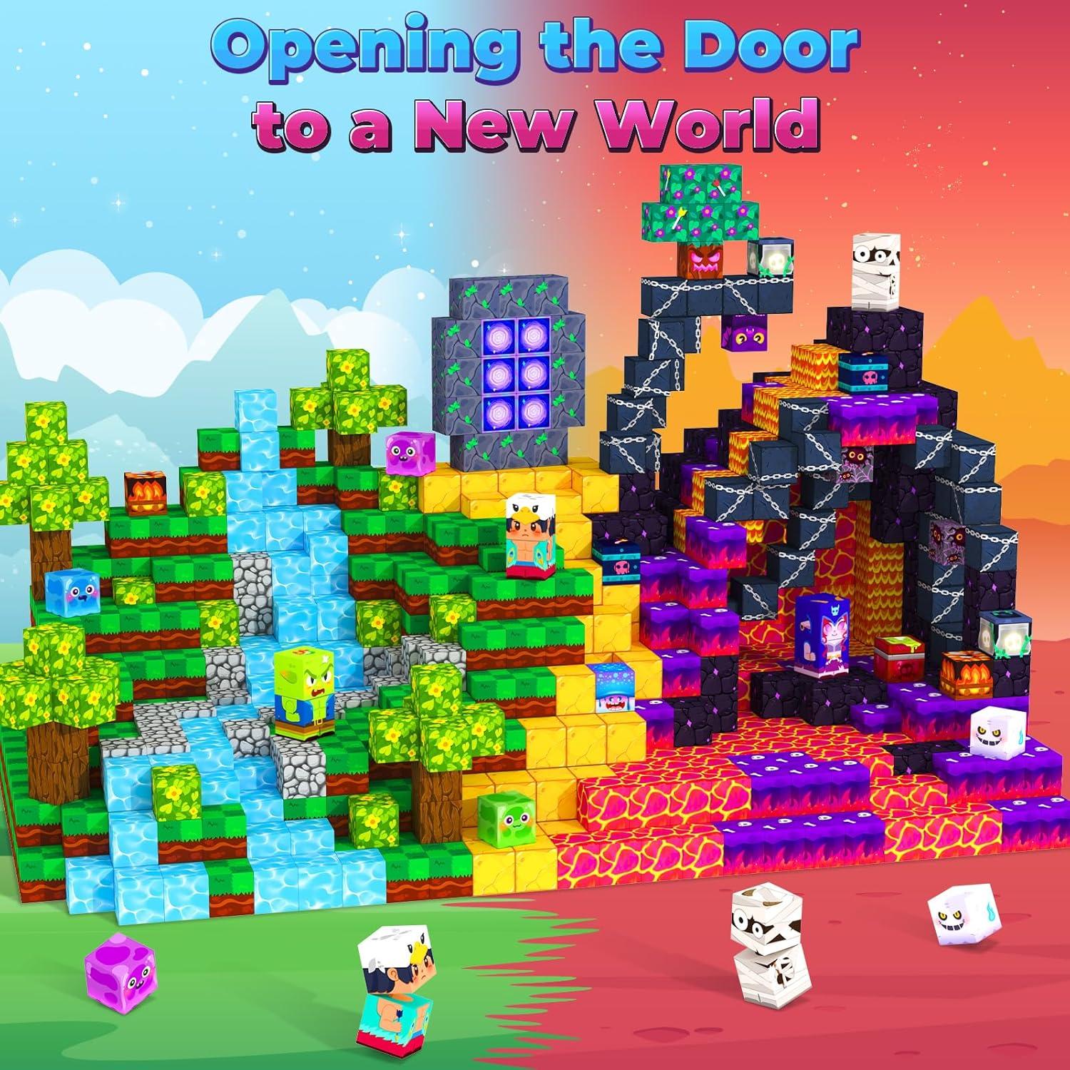 150 Bloques Magnéticos ORZbb Juguetes Educativos 3-13 Años