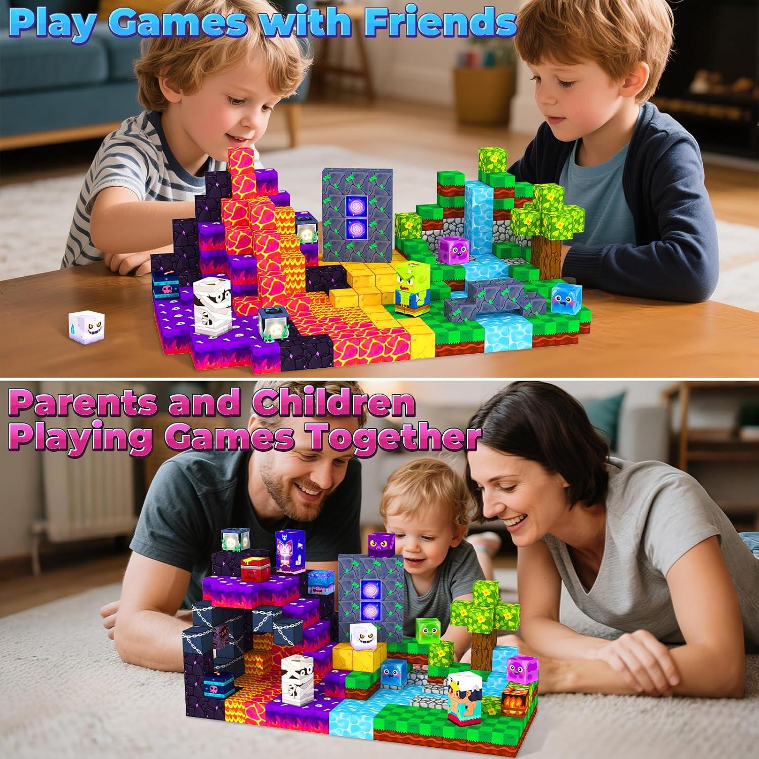 150 Bloques Magnéticos ORZbb Juguetes Educativos 3-13 Años